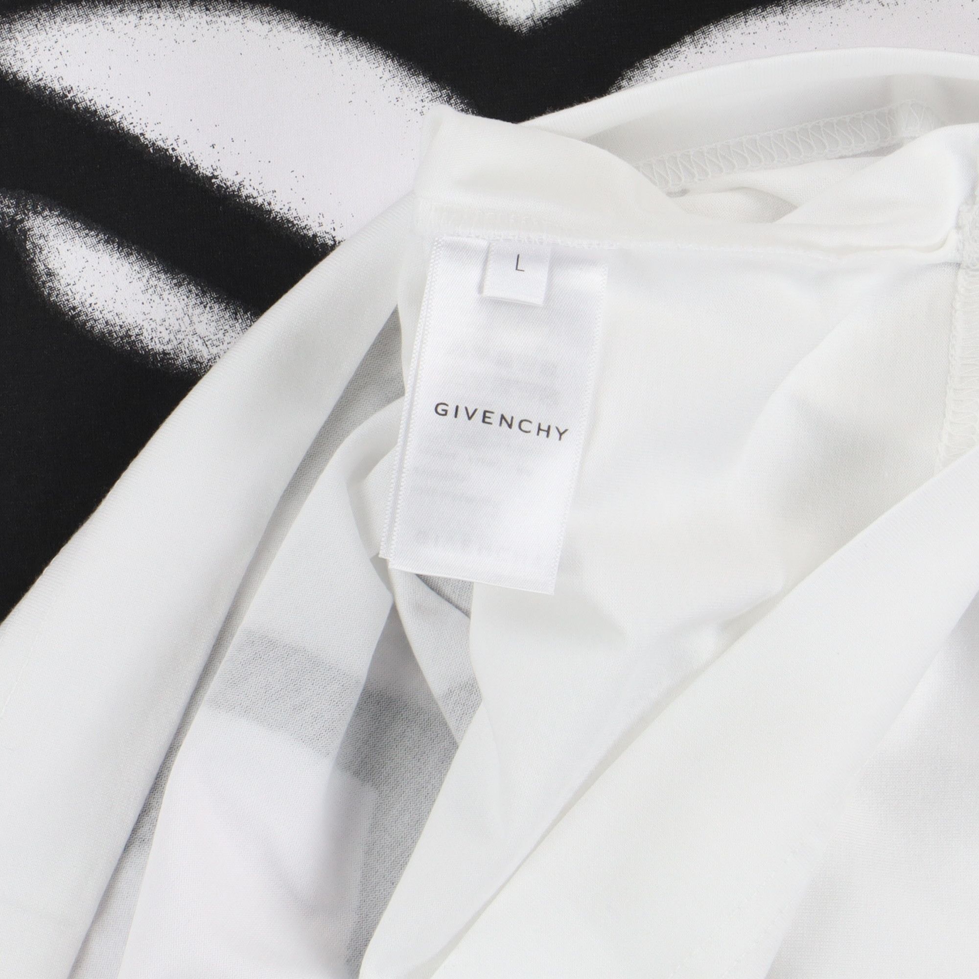 Chito × Givenchy White Graffiti Dog Oversized T-shirt Size US L / EU 52-54 / 3 - 7 Thumbnail