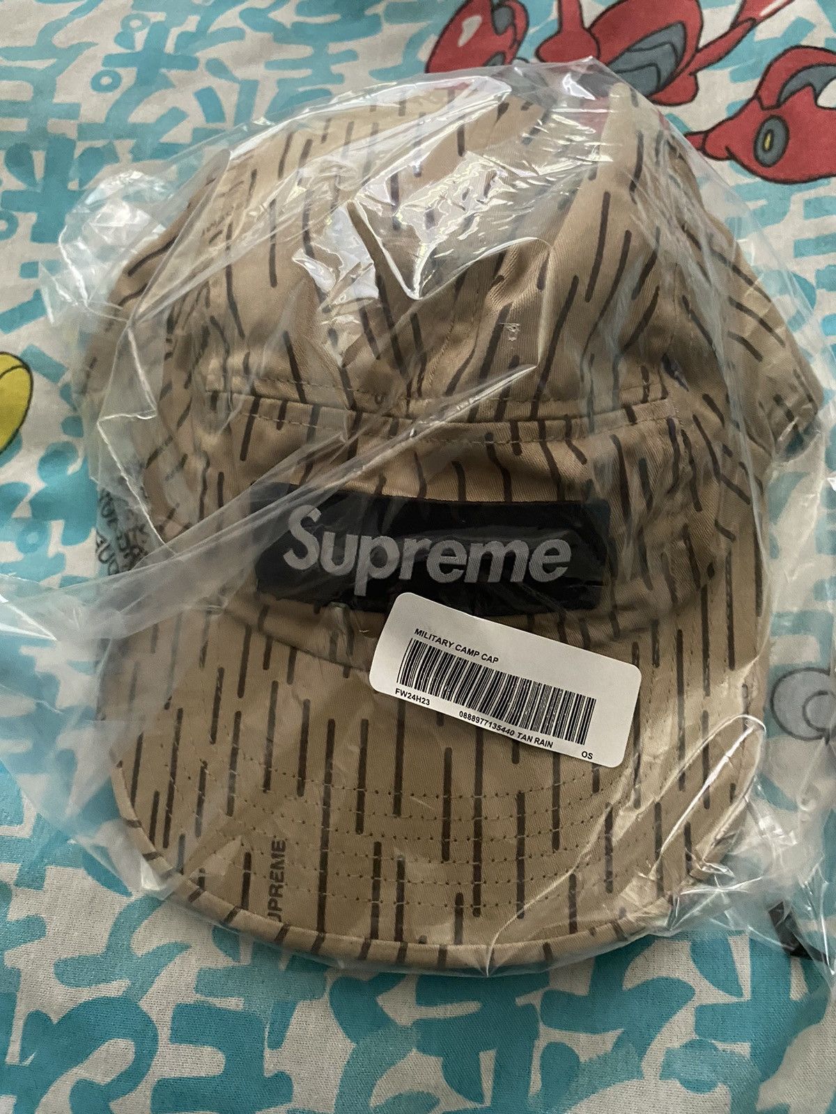 Supreme Supreme Military Camp Cap FW24 Tan Raindrop Size ONE SIZE - 3 Thumbnail