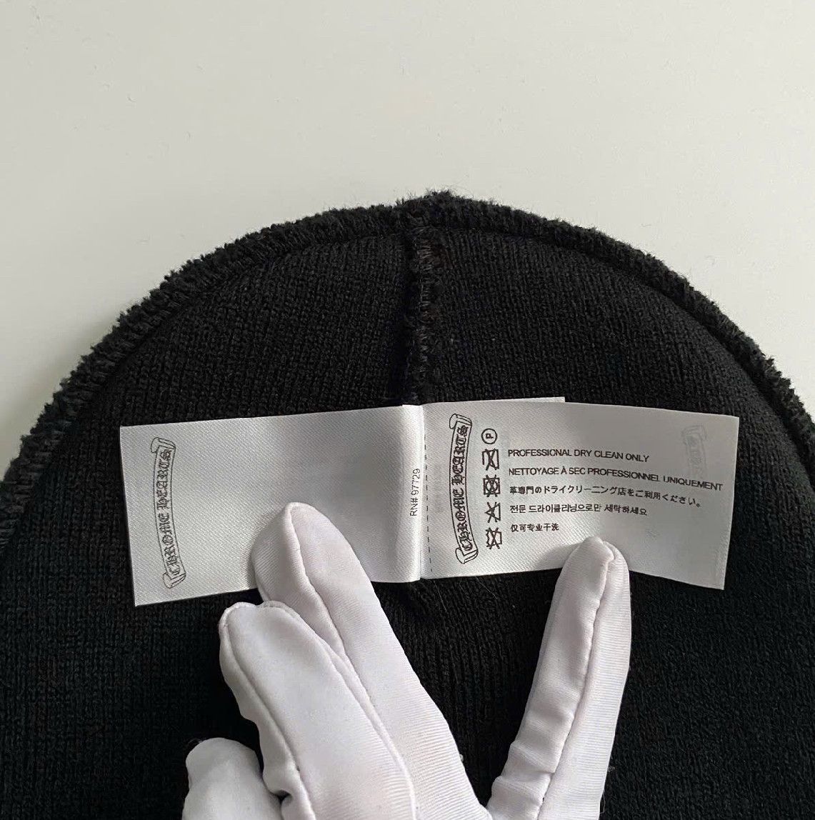 Chrome Hearts CHROME HEARTS classic beanie black Size ONE SIZE - 6 Thumbnail