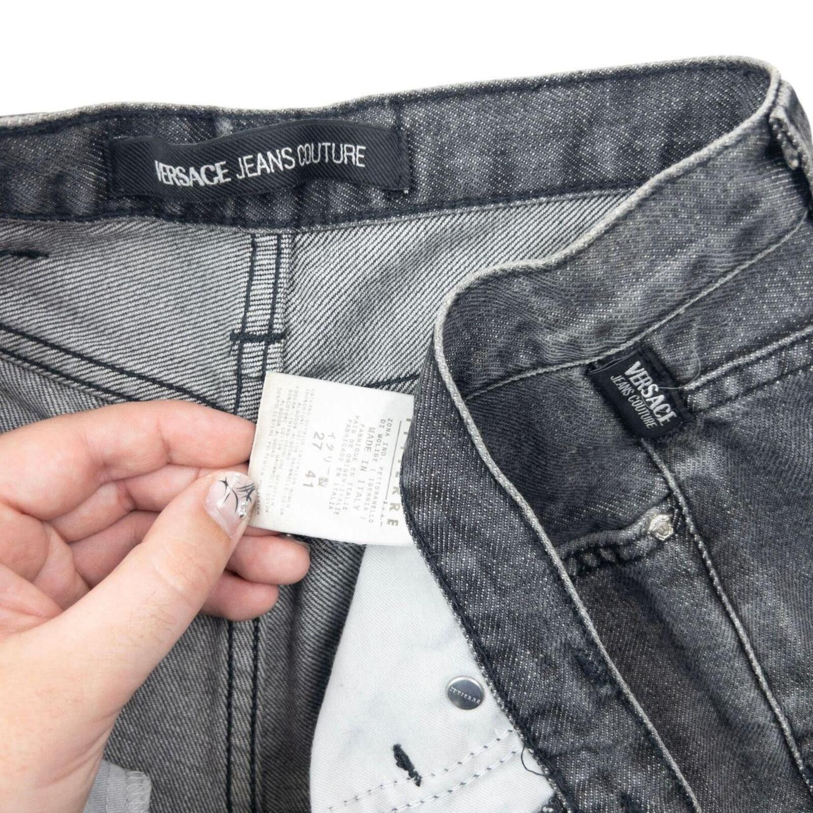 Versace Vintage 2000s Versace Jeans Couture Denim Jeans Size W29 Size 29" - 8 Thumbnail