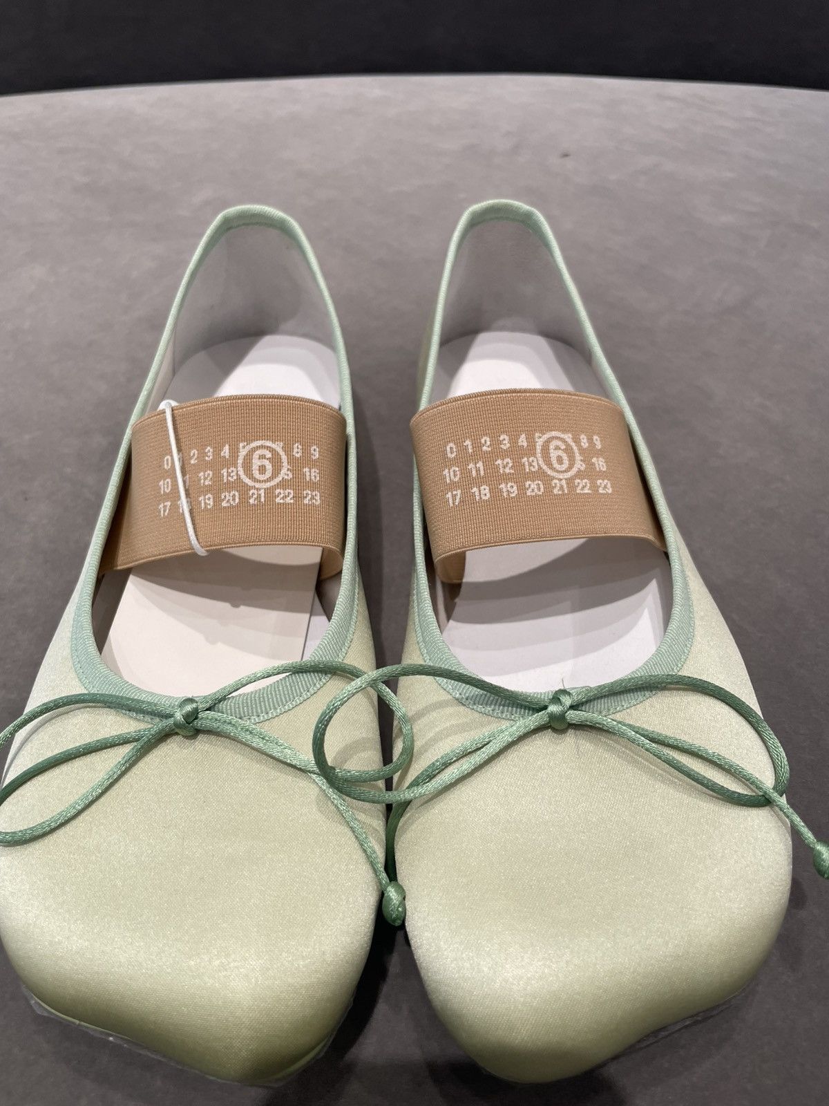 Maison Margiela LN MM6 ballet shoe Anatomic light green - 37.5 Size US 7.5 / IT 37.5 - 5 Thumbnail