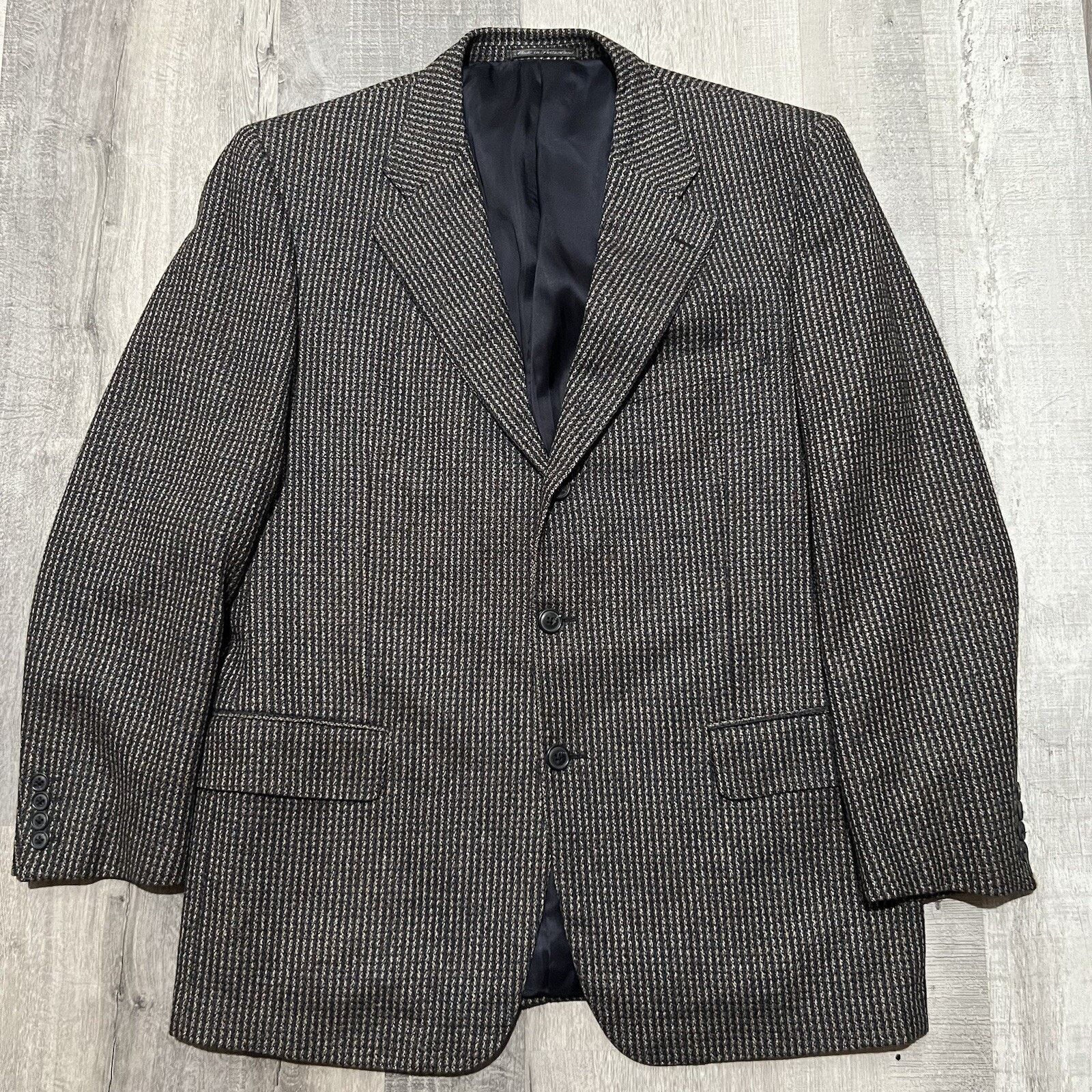 Ermenegildo Zegna Blazer VTG Wool/Cashmere Knit Sport Coat