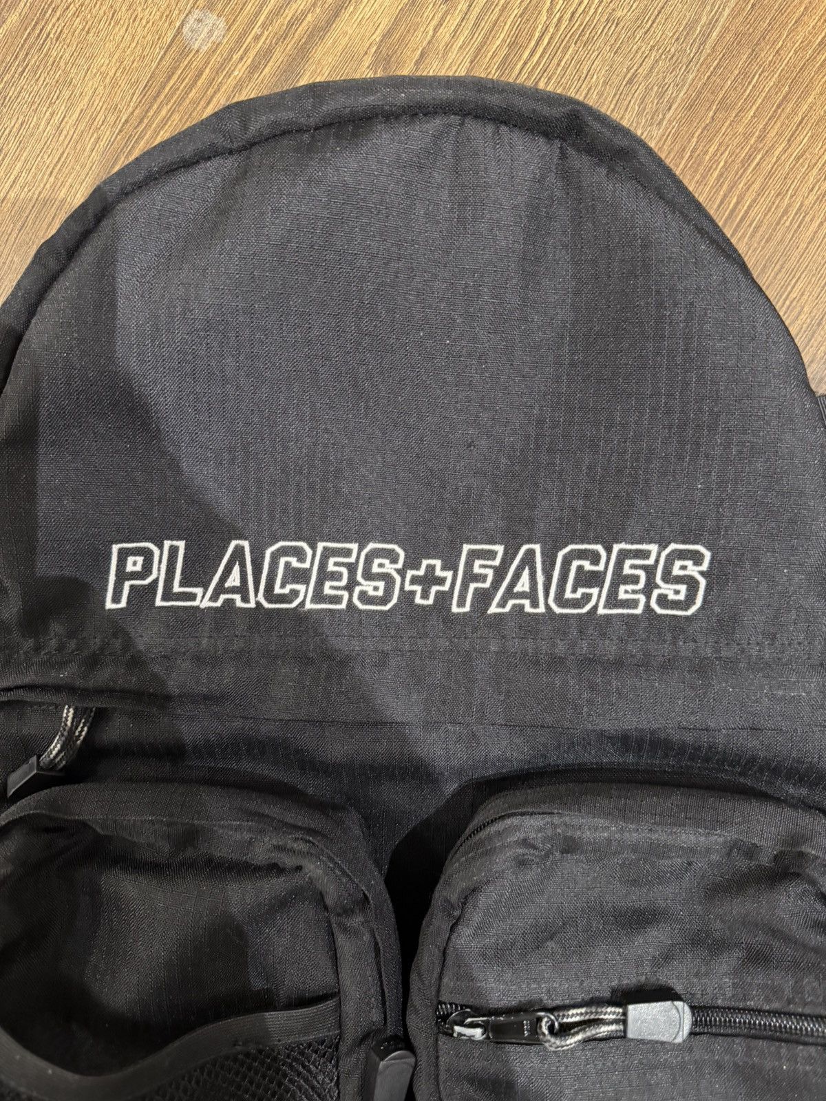 Places + Faces 2019 Places + Faces Embroidered Backpack Black Size ONE SIZE - 3 Thumbnail