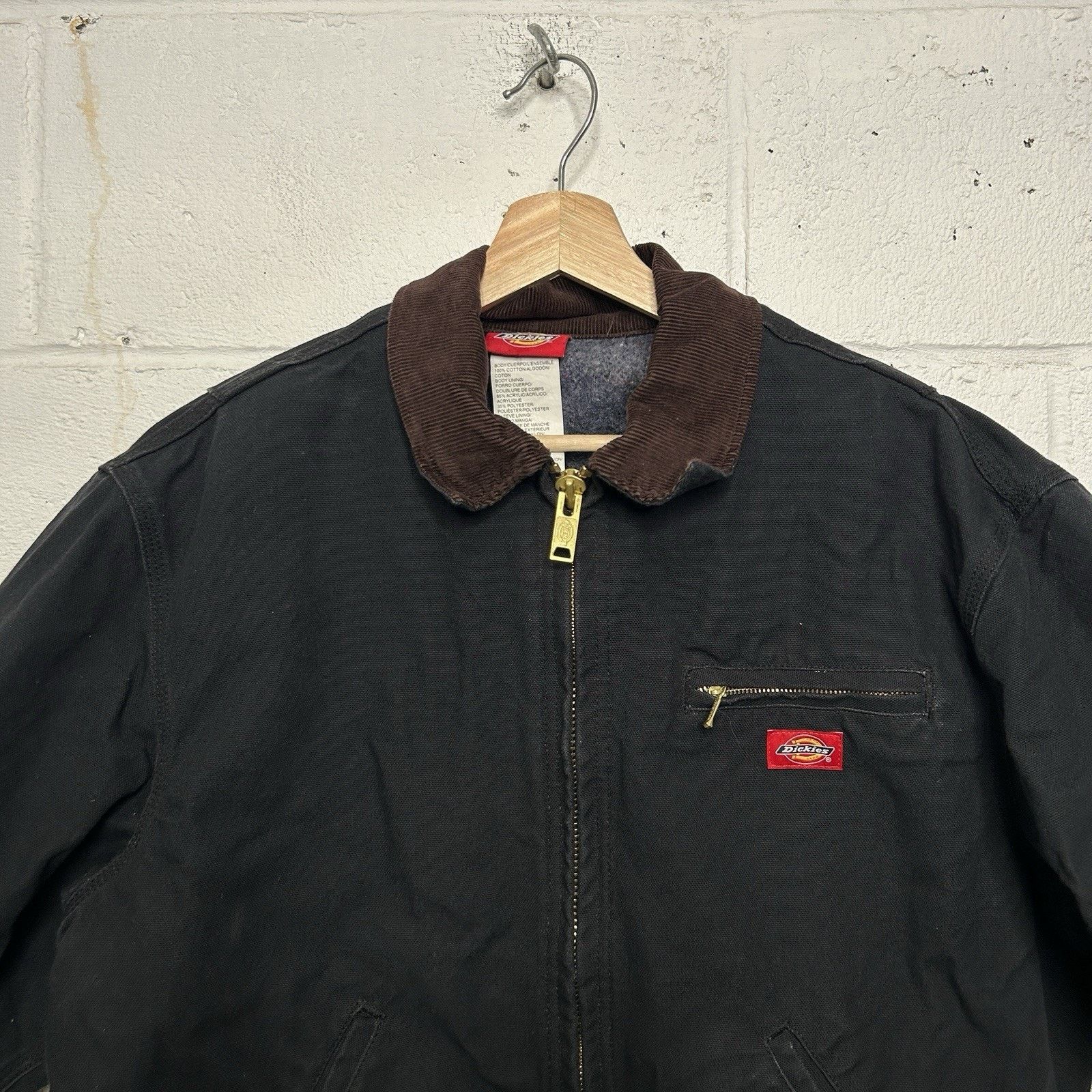 Dickies Vintage Dickies Blanket-Lined Detroit Style Jacket “Black” Size US L / EU 52-54 / 3 - 3 Thumbnail