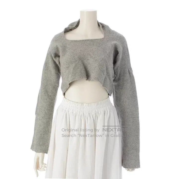 Comme des Garcons Comme Des Garcons Medium size Textured bouclé knit top Size S / US 4 / IT 40 - 1 Thumbnail