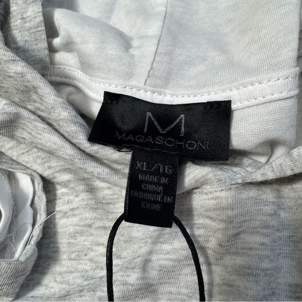 Magaschoni NWT New Magaschoni Double Layer Pima Cotton Grey Hoodie Siz Size US XL / EU 56 / 4 - 5 Thumbnail