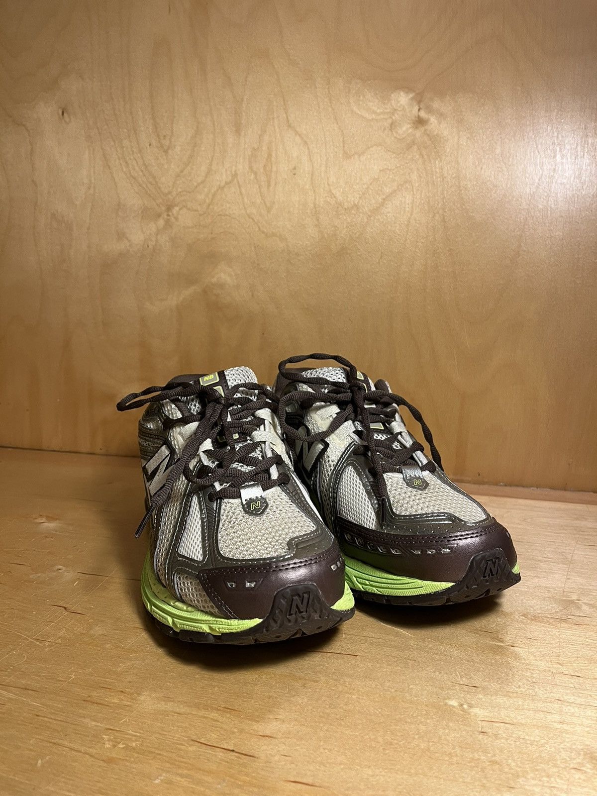 New Balance × SSENSE SSENSE XX Green & Brown 1906R Sneakers Size US 11 / EU 44 - 2 Thumbnail