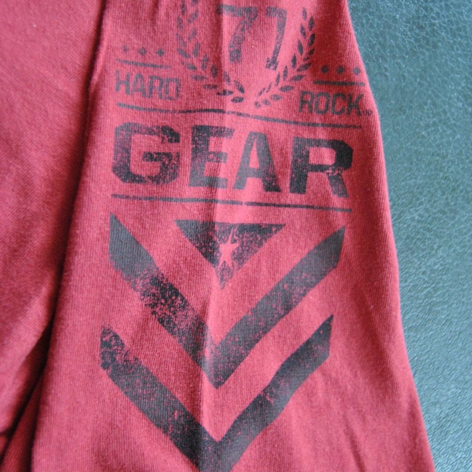 Hard Rock Cafe Hard Rock Café Pittsburgh Large Red Short Sleeve Shirt Size US L / EU 52-54 / 3 - 3 Thumbnail