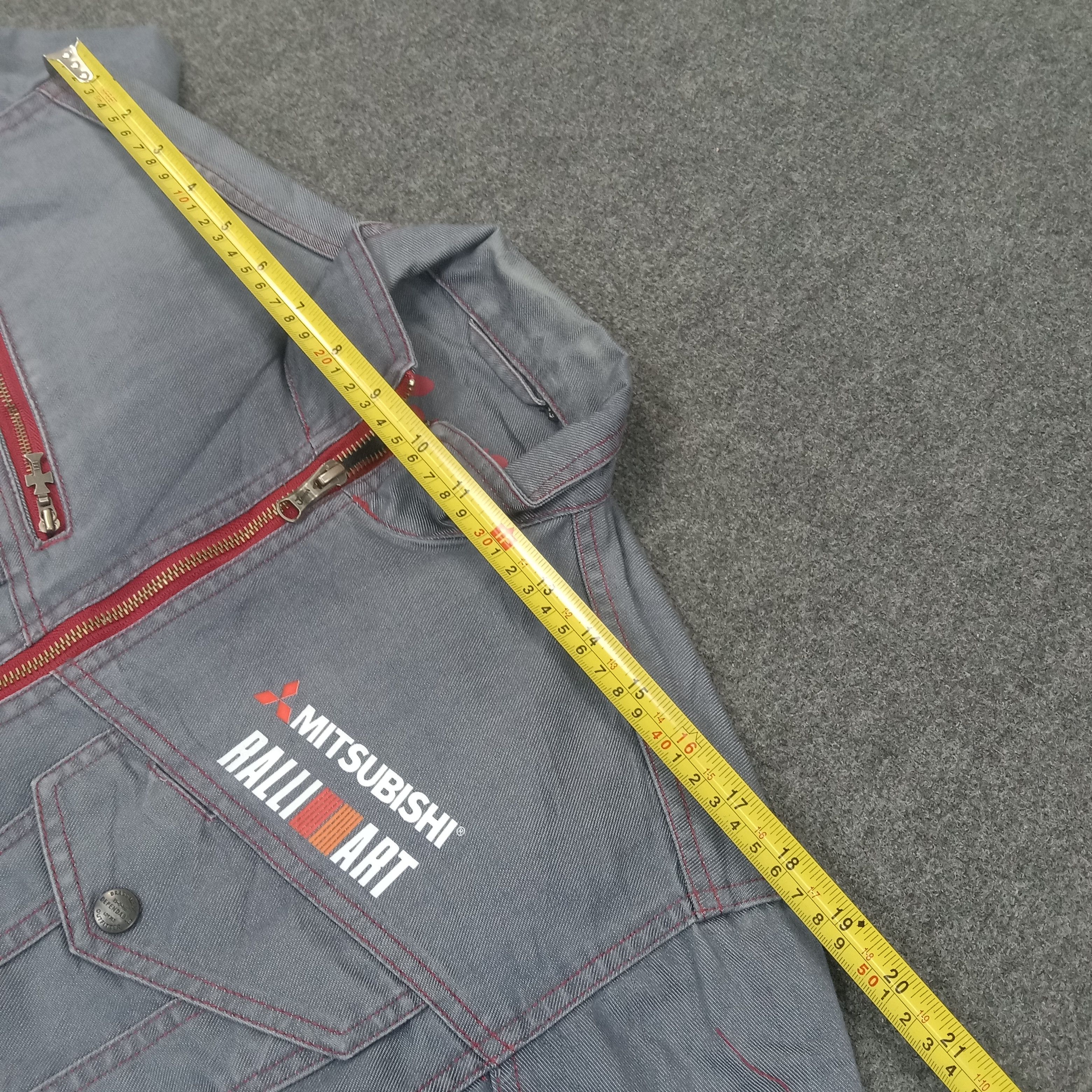 Japanese Brand Mitsubishi Ralli Art Japanese Racing Custom Jacket C245N4 Size US M / EU 48-50 / 2 - 8 Thumbnail
