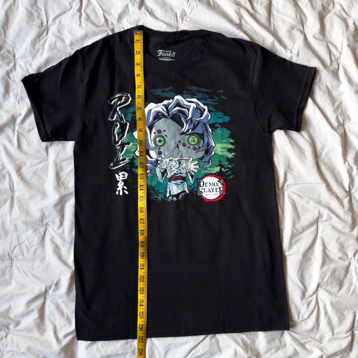Other New Funko Pop! Tees Demon Slayer Rui T-Shirt Small GameStop Size US S / EU 44-46 / 1 - 5 Thumbnail