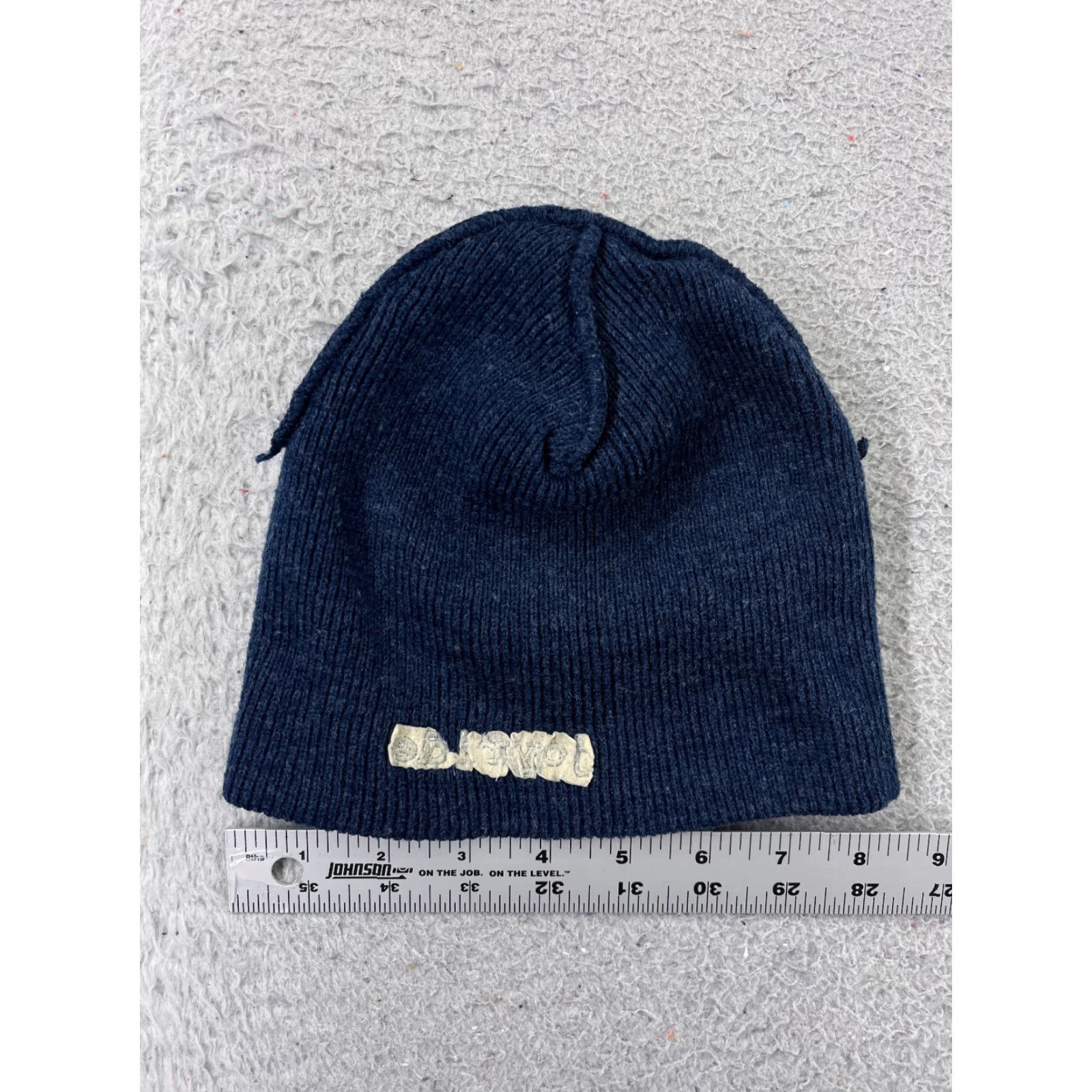 Vintage Joyride Beanie Adult One Size Blue Acrylic Knit Embroidered Outdoors Size ONE SIZE - 4 Thumbnail