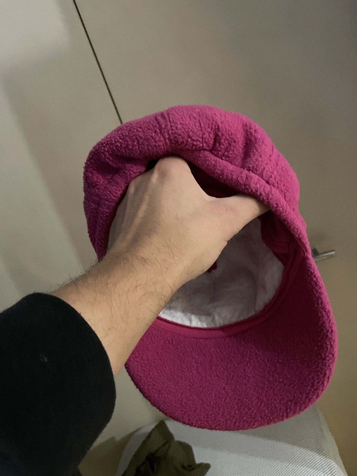 Fila Fila 90s pink Gorpcore fleece Hat Magic line Cap polartec Size ONE SIZE - 11 Thumbnail