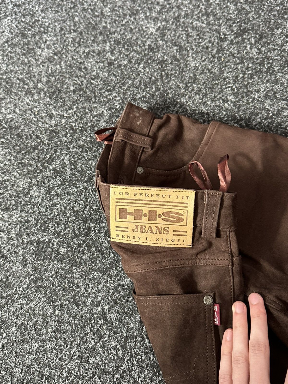 Cowboy Equipment × Leather 🚨GRAIL BOOTCUT BROWN Cowboy Biker Leather Pants Size 24" / US 00 / IT 34 - 6 Thumbnail