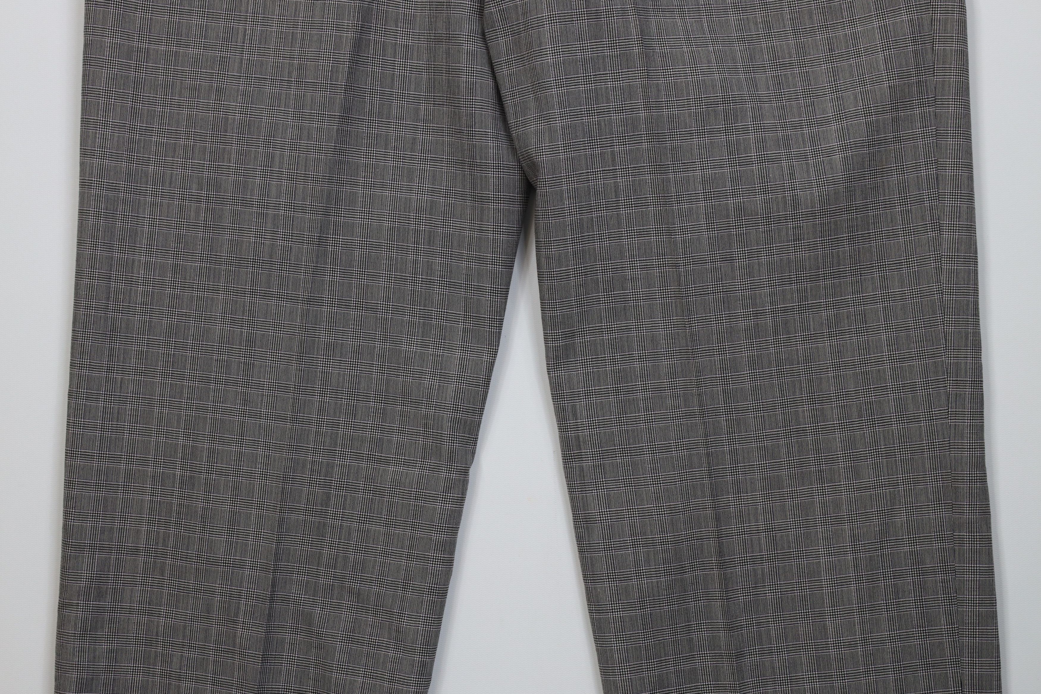 Vintage Vintage 90s Streetwear Wide Leg Chino Pants Houndstooth Size US 36 / EU 52 - 12 Thumbnail
