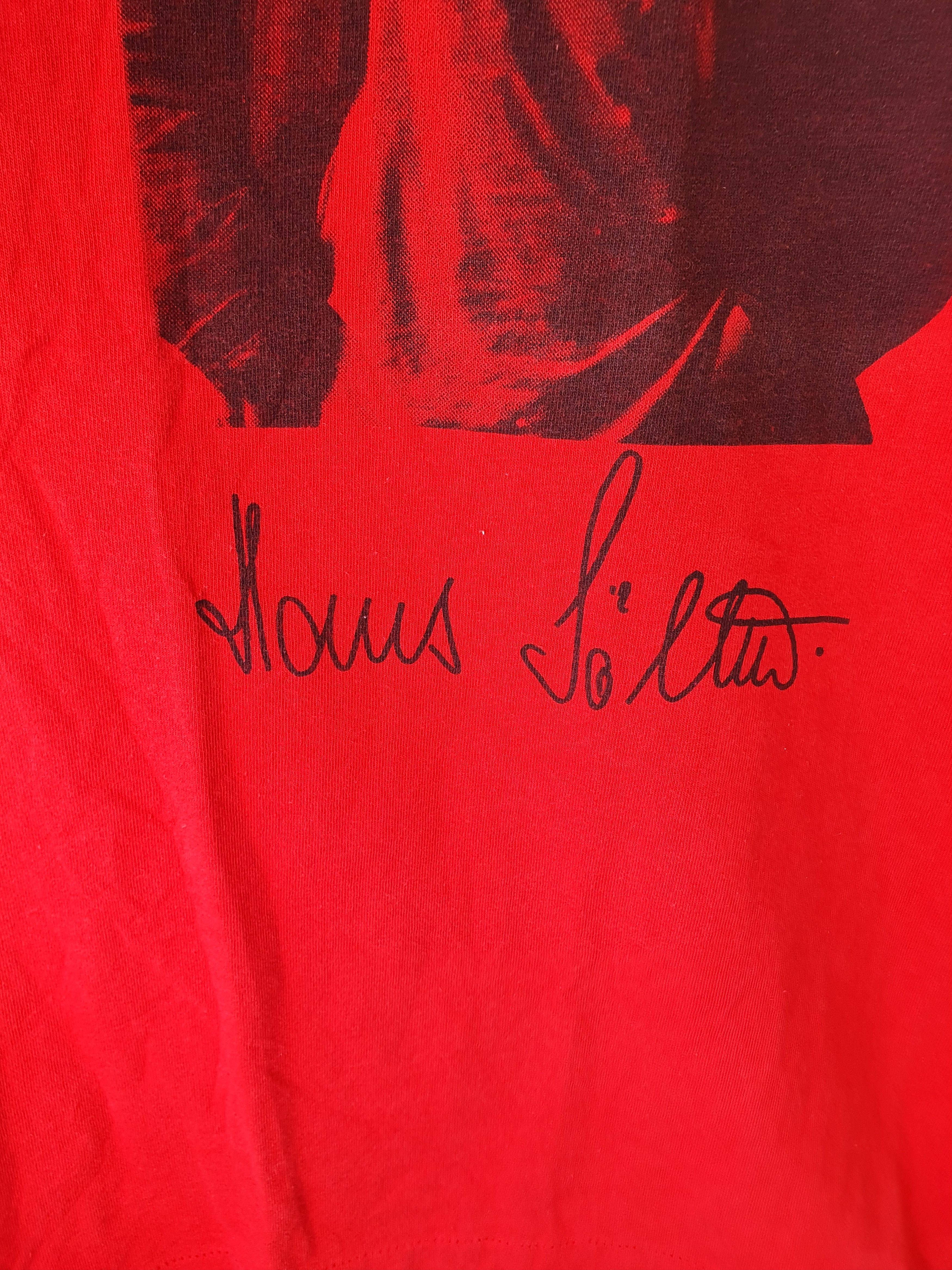 Vintage Vintage Single Stitch Red t-shirt sz L Size US L / EU 52-54 / 3 - 4 Thumbnail