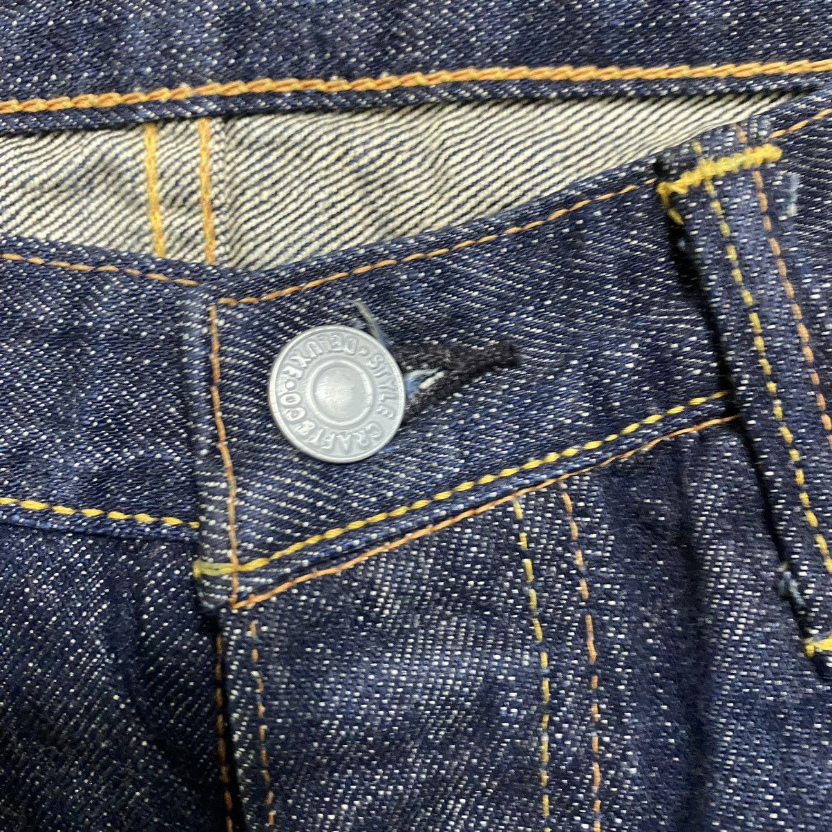 Evisu Rare🔥 Evisu Donna Denim Selvedge Painter Jeans Size 26" / US 2 / IT 38 - 16 Thumbnail