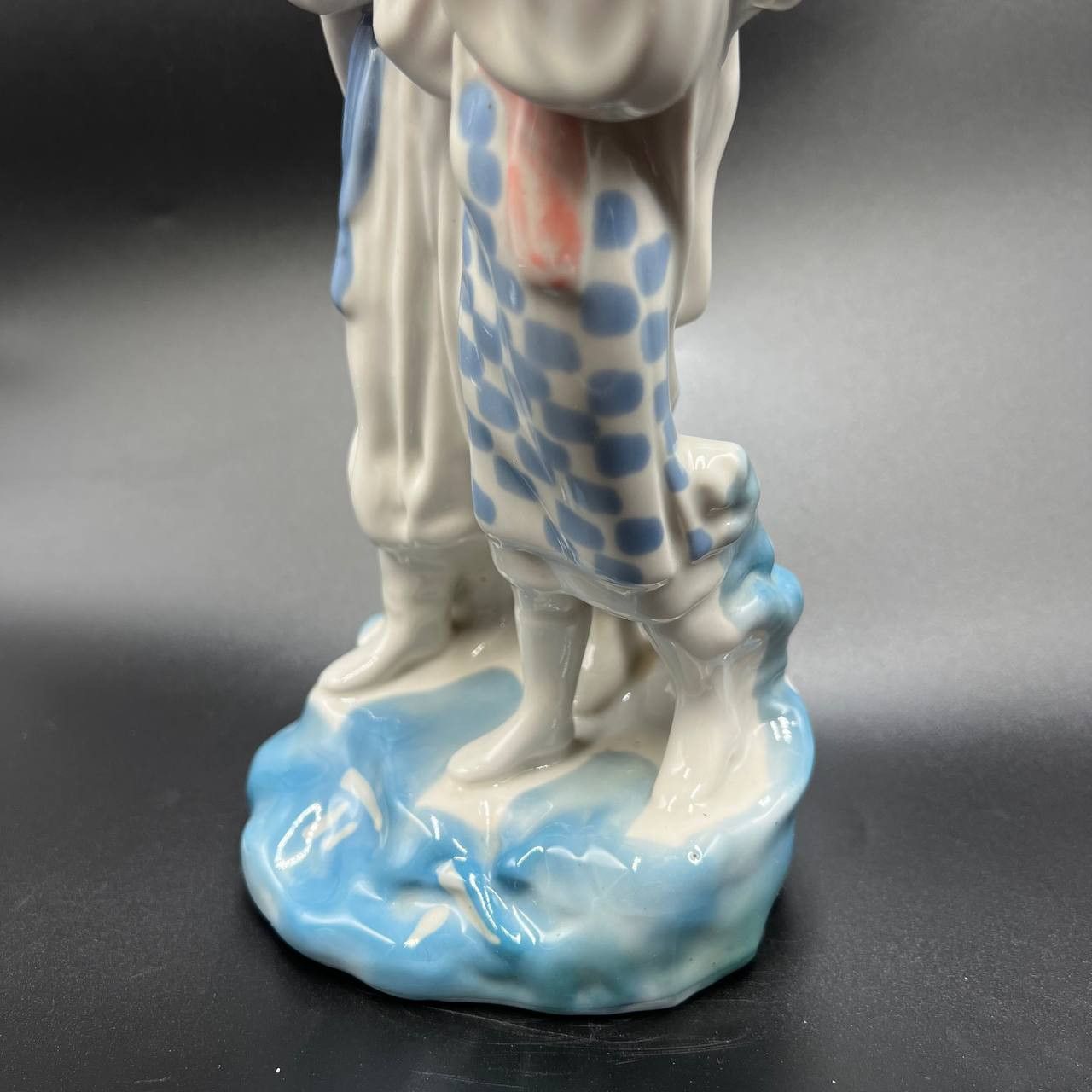 Vintage Polonne Vintage Soviet Porcelain Statue Ukraine 10.6" Size ONE SIZE - 2 Thumbnail