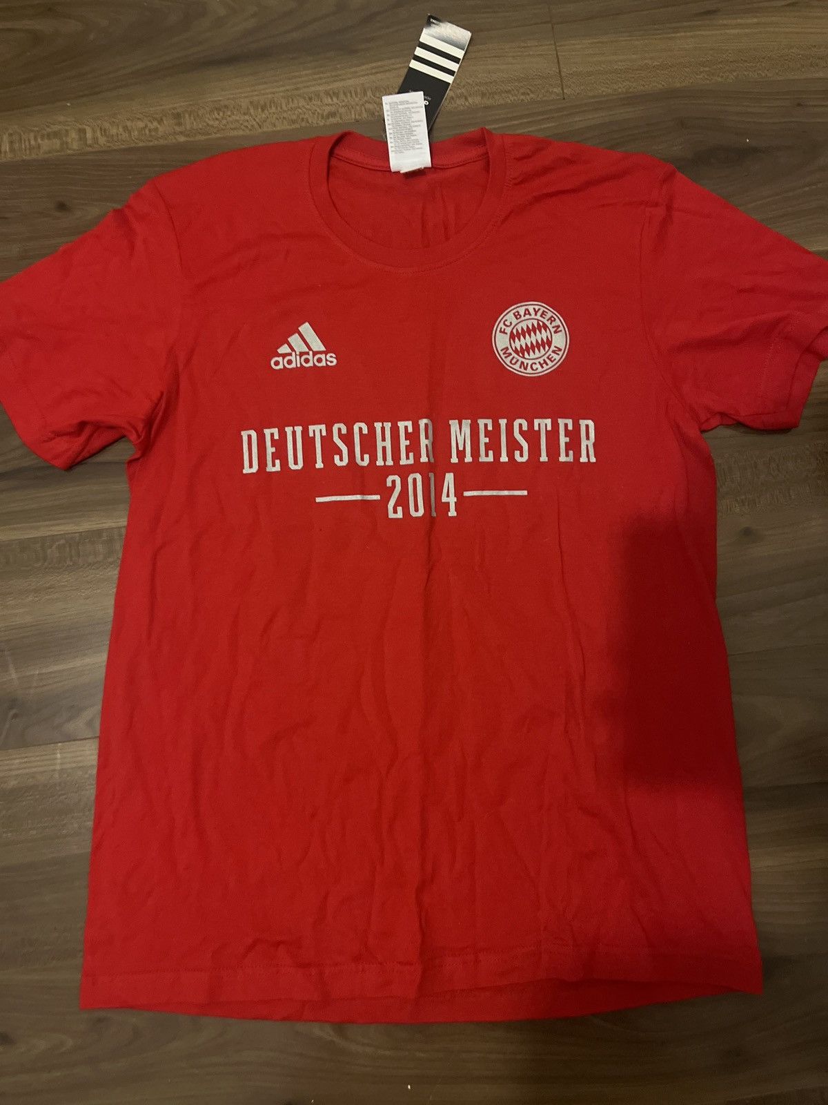 Adidas Bayern Munich 2014 T-shirt Size US M / EU 48-50 / 2 - 1 Thumbnail