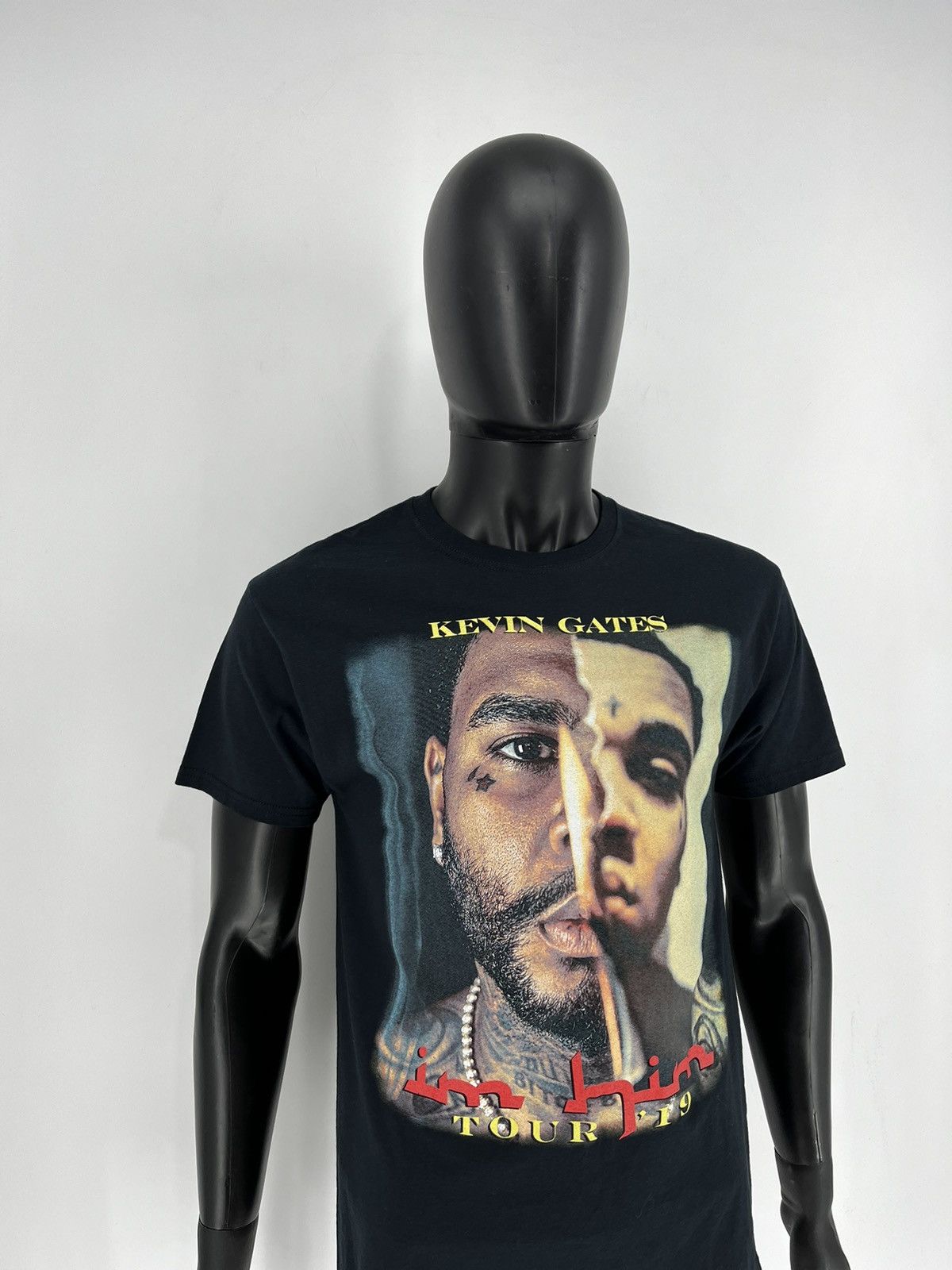 Band Tees Vintage Kevin Gates 2019 Tour Rap Tee Black Shirt Size M Size US M / EU 48-50 / 2 - 3 Thumbnail