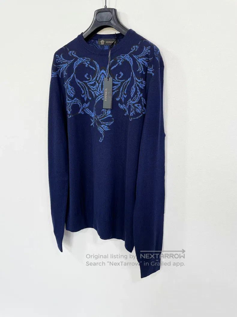 Versace Versace Men's wool knitwear Size US M / EU 48-50 / 2 - 2 Thumbnail