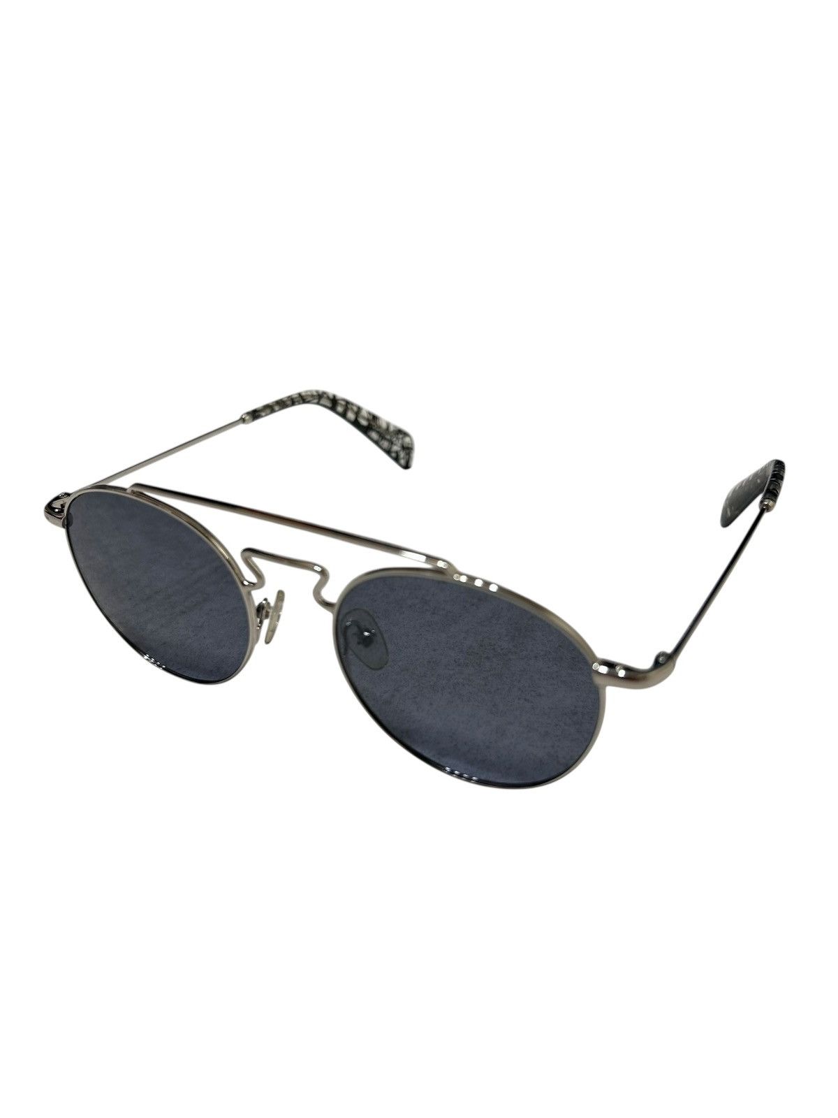 Yohji Yamamoto Yohji Yamamoto 52-4101 Vintage 90s Metal Round