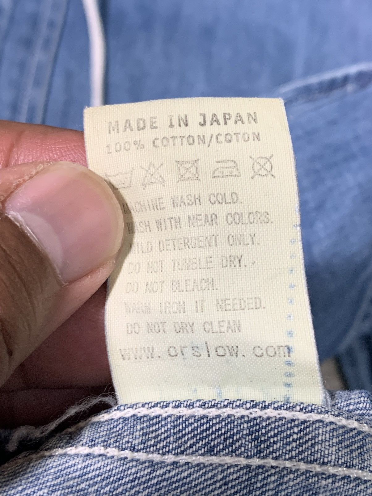 Orslow Orslow Hooded Denim Shirt Size US M / EU 48-50 / 2 - 6 Thumbnail
