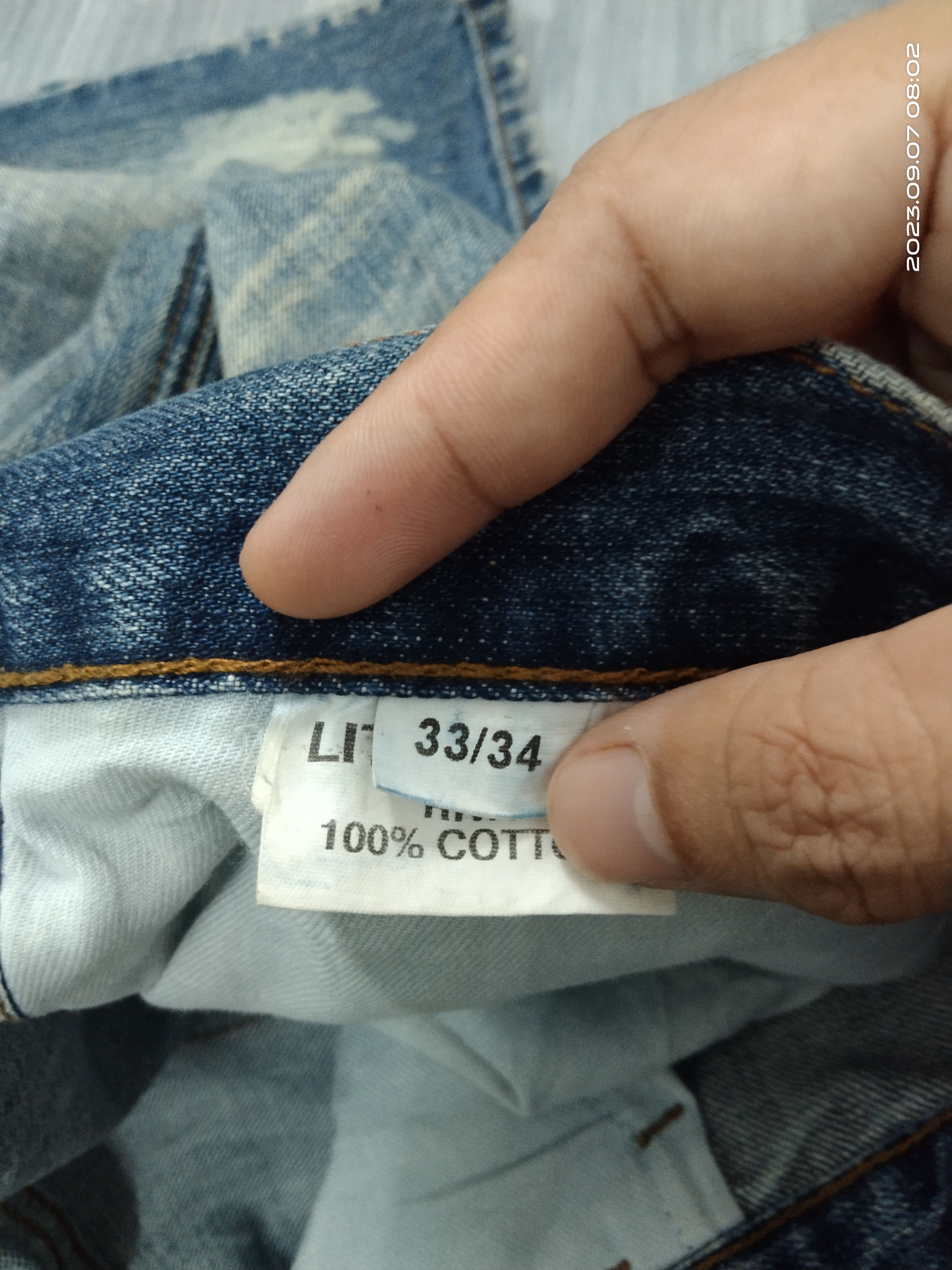 Japanese Brand TRENDING WIDE PANTS BAGGY🔥SICK LTB DENIM Size US 33 - 8 Thumbnail