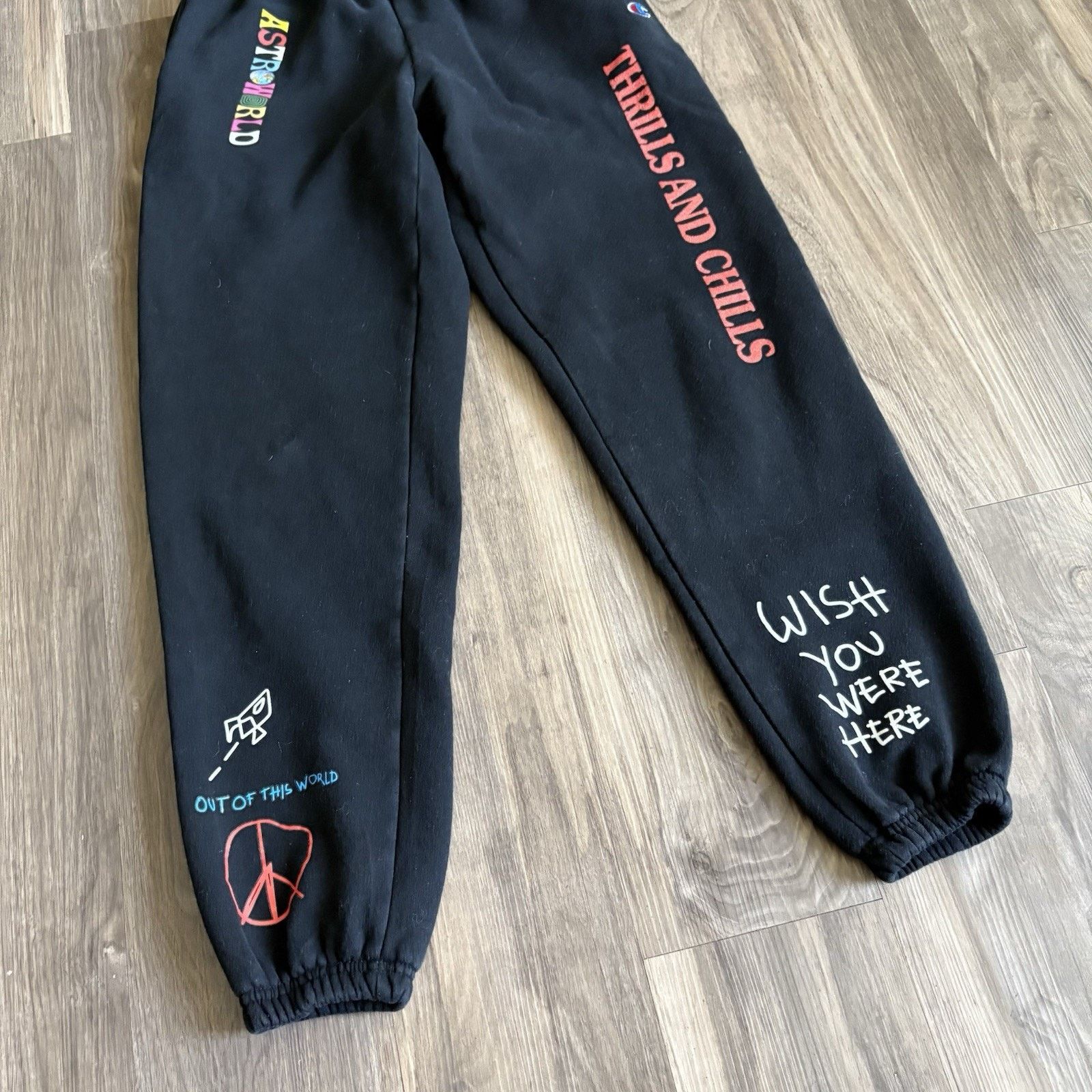 Champion Champion Travis Scott Astroworld Sweatpants Size S Size US 28 / EU 44 - 2 Thumbnail