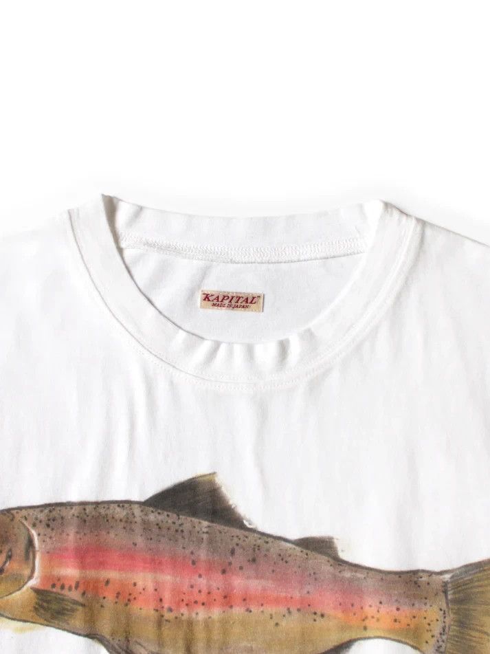 Kapital Kapital 2 Trout Peckish Rainbowy Print Tee Size Small Size US S / EU 44-46 / 1 - 3 Thumbnail