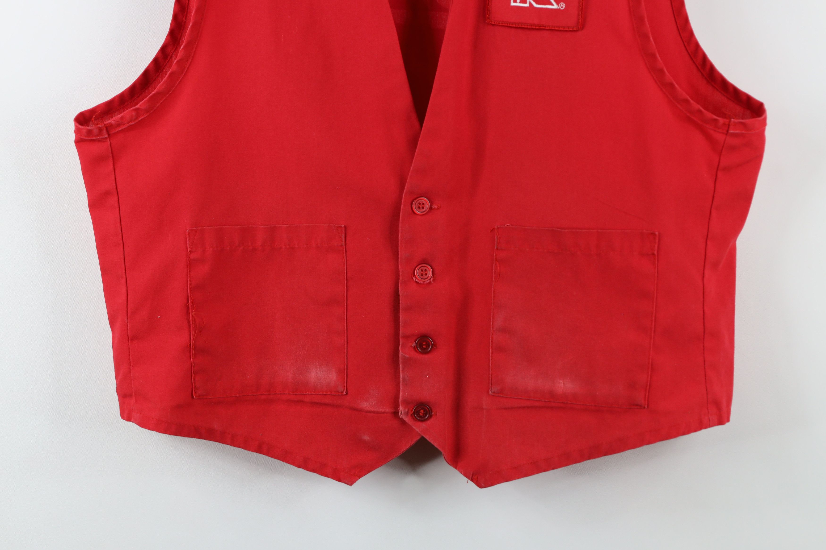 Vintage Vintage 90s Streetwear Super K Mart Center Greeter Vest Size US L / EU 52-54 / 3 - 3 Thumbnail