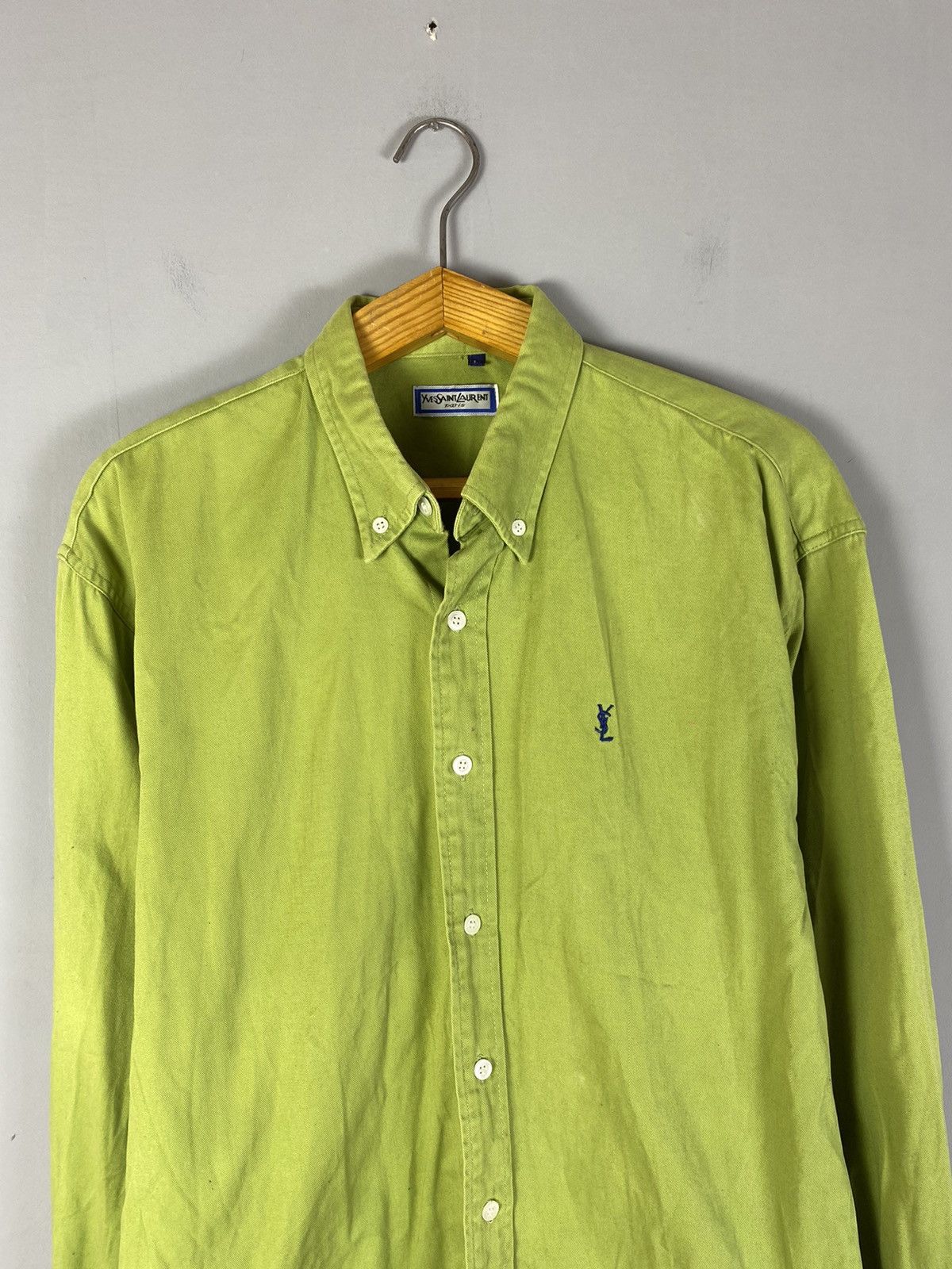 Yves Saint Laurent Very rare vintage 90s Yves Saint Laurent shirt Size US L / EU 52-54 / 3 - 2 Thumbnail
