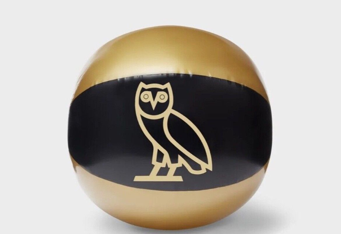 image of Octobers Very Own Ovo Beach Ball in Black, Men's