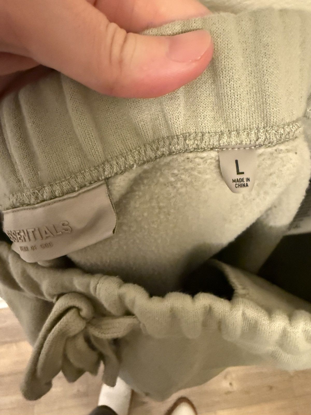 Essentials Fear of God Essentials Sea Foam Size US 34 / EU 50 - 3 Thumbnail