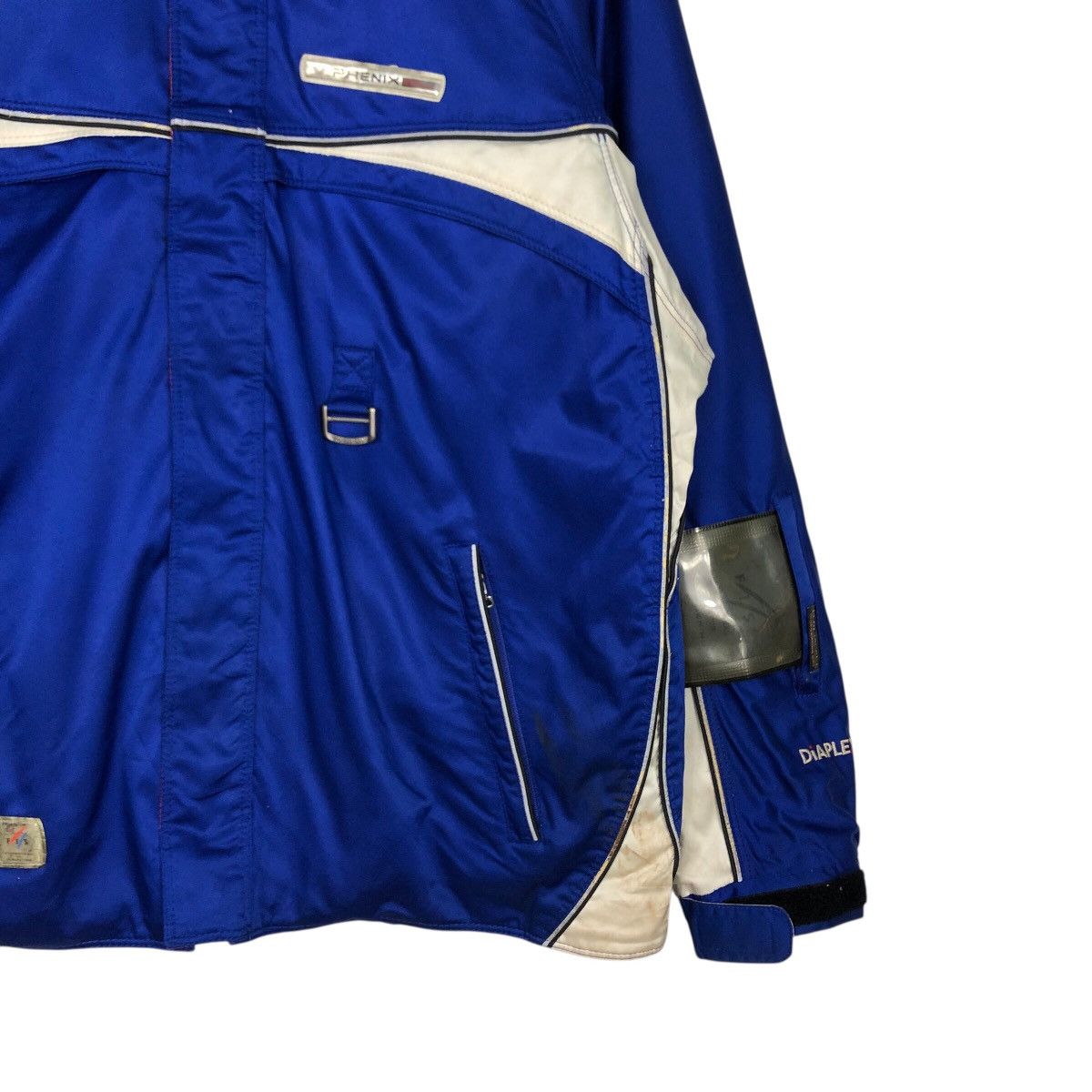 Japanese Brand Phenix FIS Tech Ski Shell — 90s Alpine Blue Racer Jacket Size US L / EU 52-54 / 3 - 6 Thumbnail