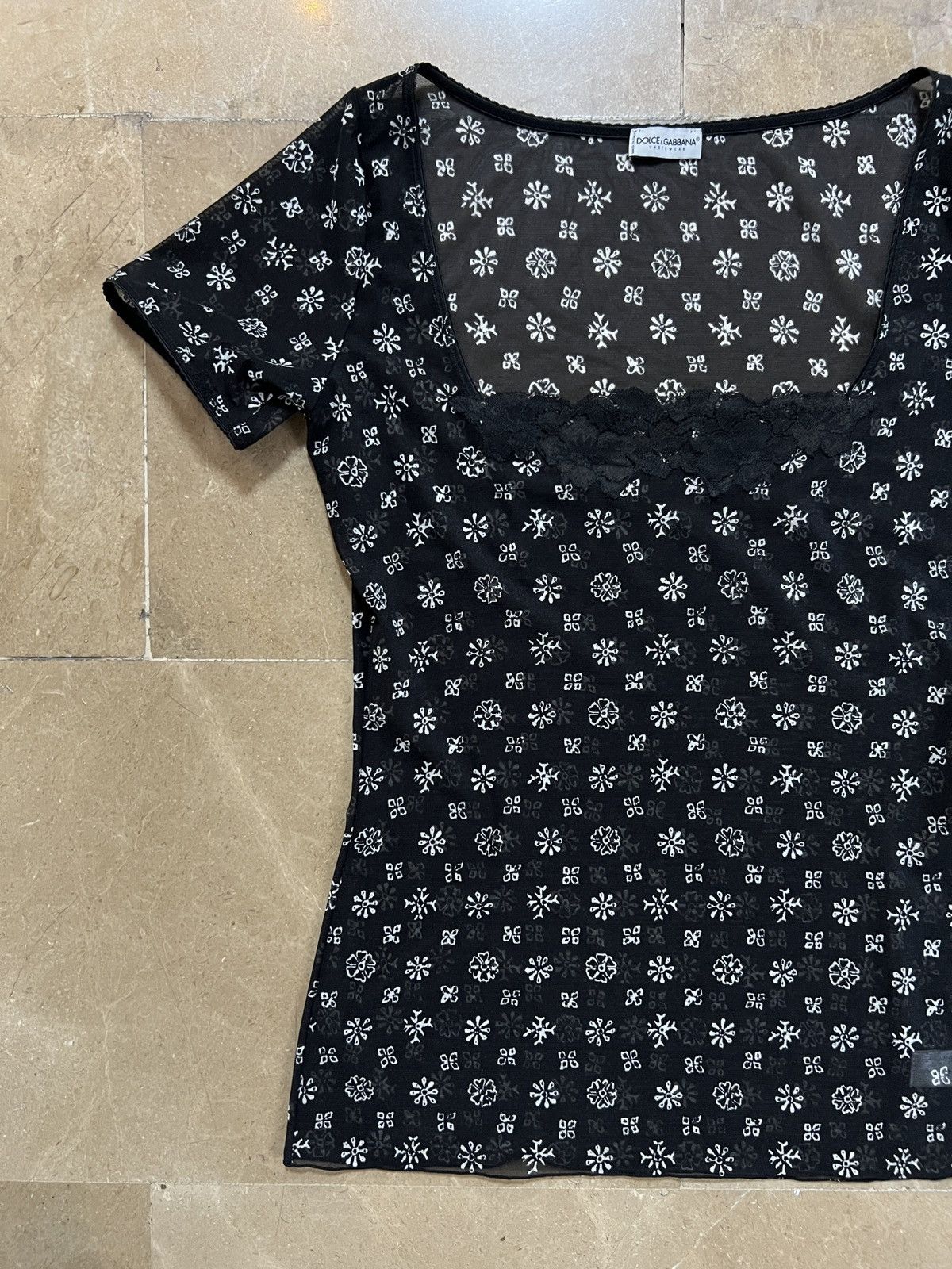 Dolce & Gabbana Dolce & Gabbana stretch net top Size S / US 4 / IT 40 - 7 Thumbnail