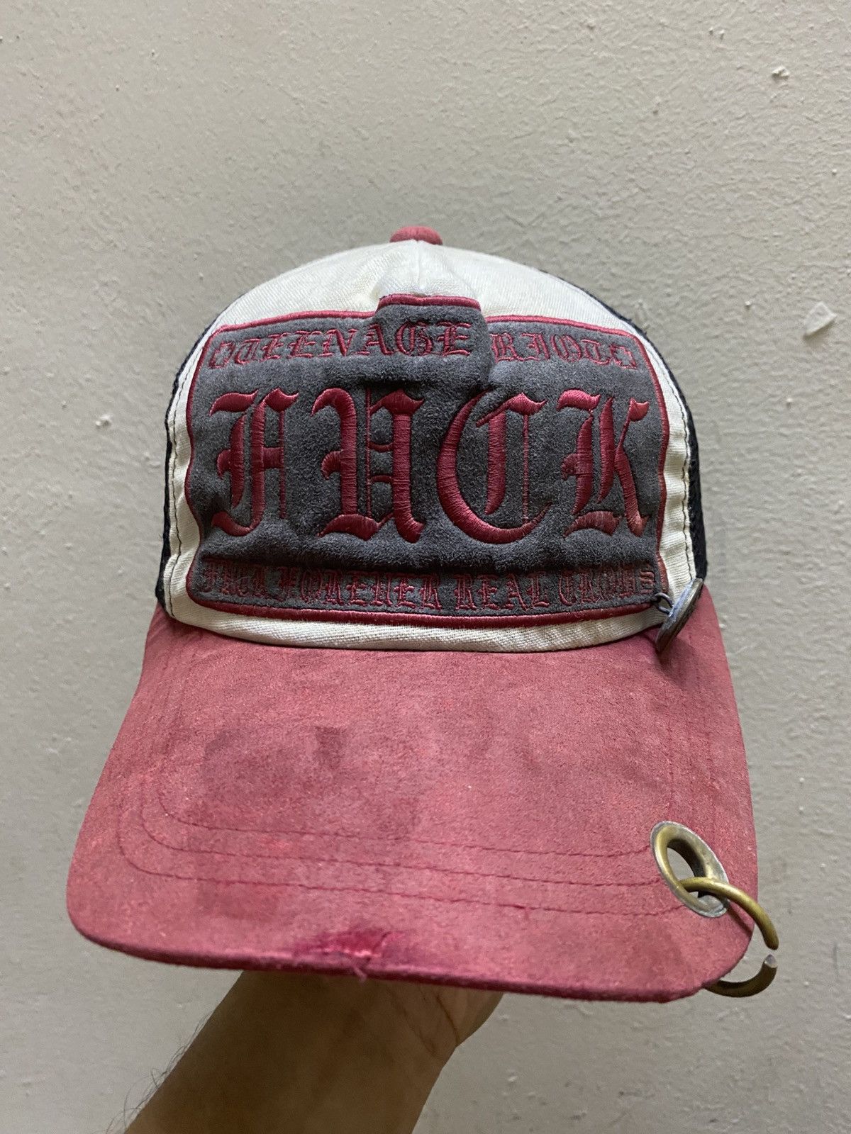If Six Was Nine × Japanese Brand × Le Grande Bleu (L.G.B.) Fuck Hat Punk Goth Grunge Styled Size ONE SIZE - 1 Thumbnail