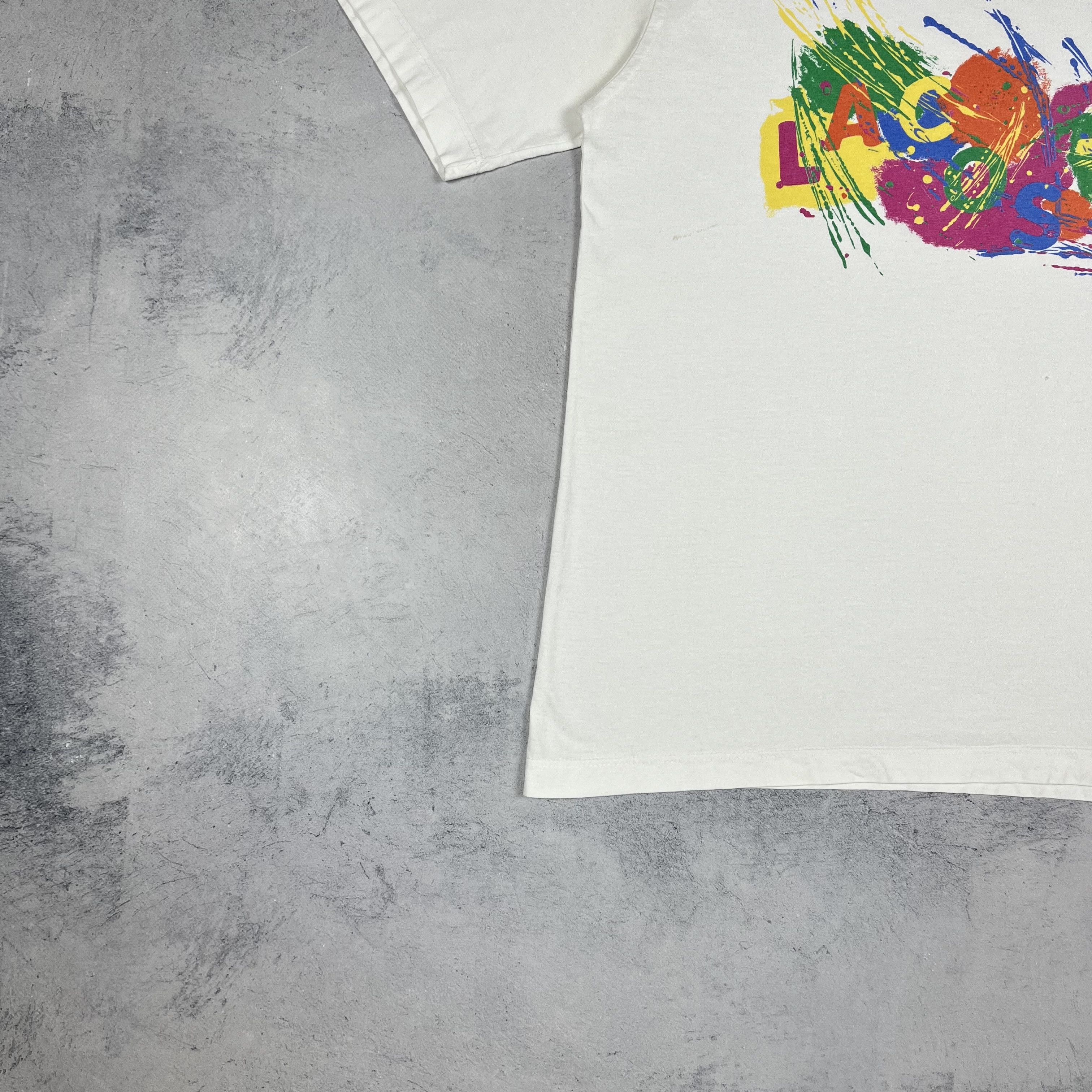 Lacoste Vintage Lacoste Chemise Big Logo T Shirt 90’s Size US L / EU 52-54 / 3 - 5 Thumbnail