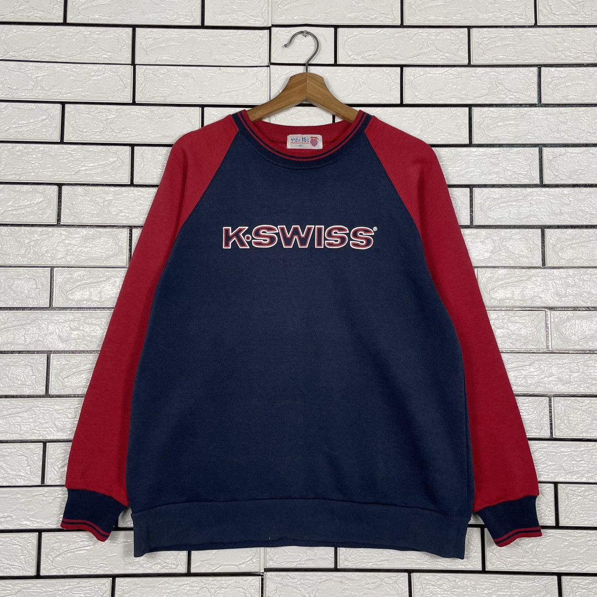 K-Swiss K-Swiss Two Tone Crewneck Sweatshirt Size US M / EU 48-50 / 2 - 1 Thumbnail