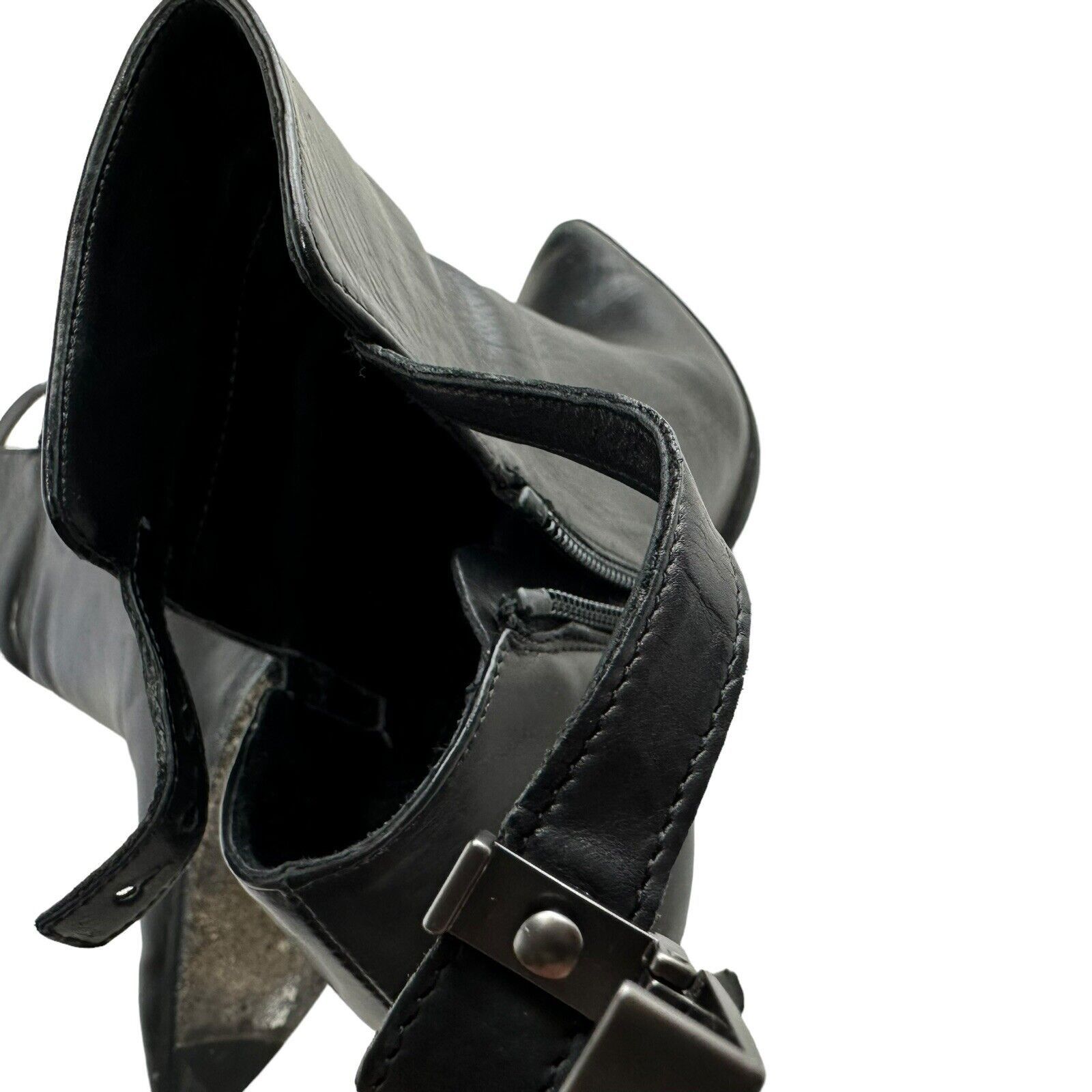 Vince vince. call side buckle pointed toe booties heeled Size 8 Size US 8 / IT 38 - 8 Thumbnail