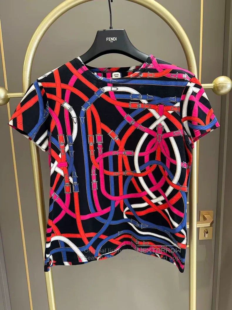 Hermes Hermes Short sleeve T-shirt Size XS / US 0-2 / IT 36-38 - 1 Thumbnail