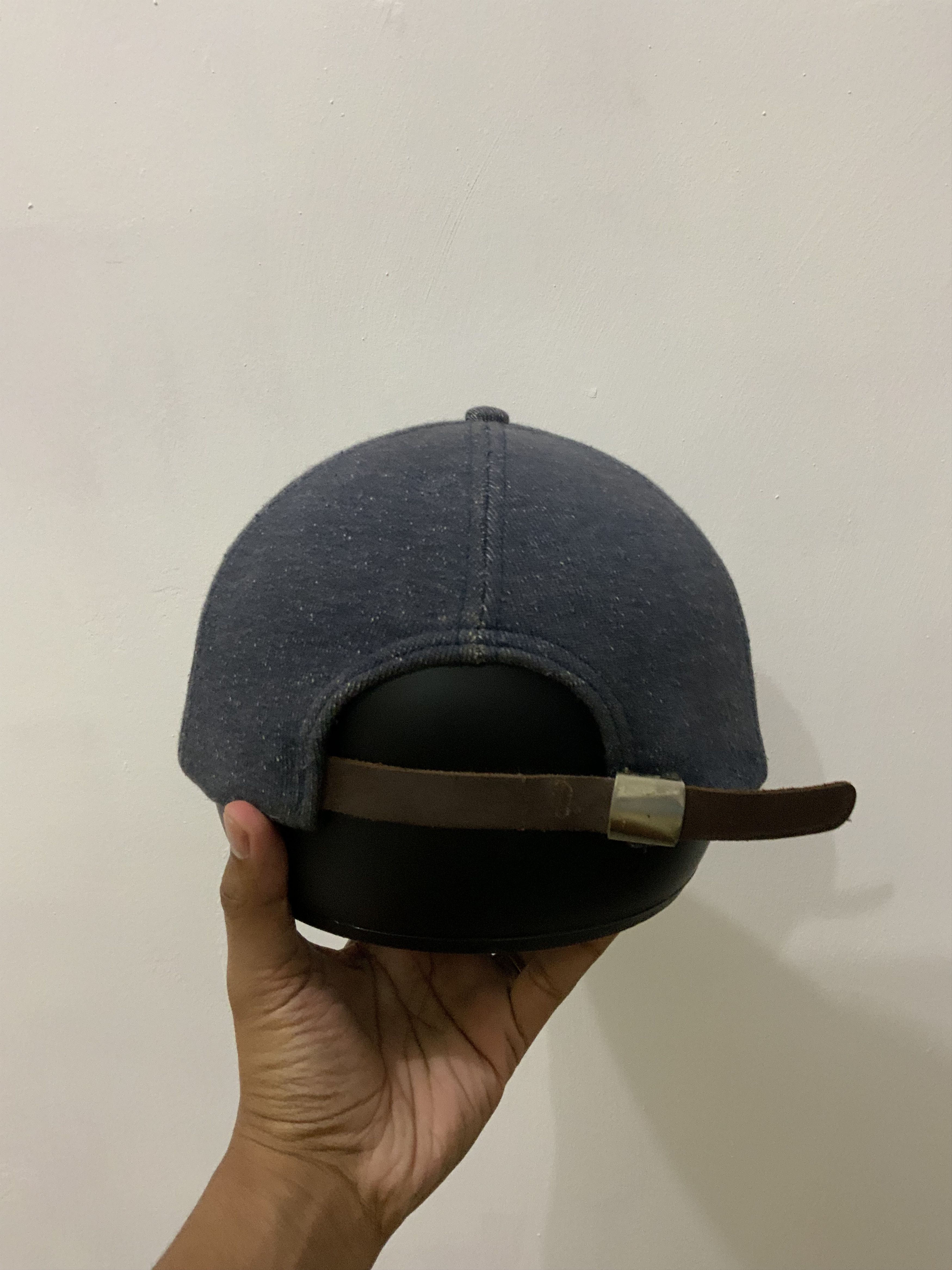 If Only Was True New York Hat & co Indigo Hat Size ONE SIZE - 3 Thumbnail