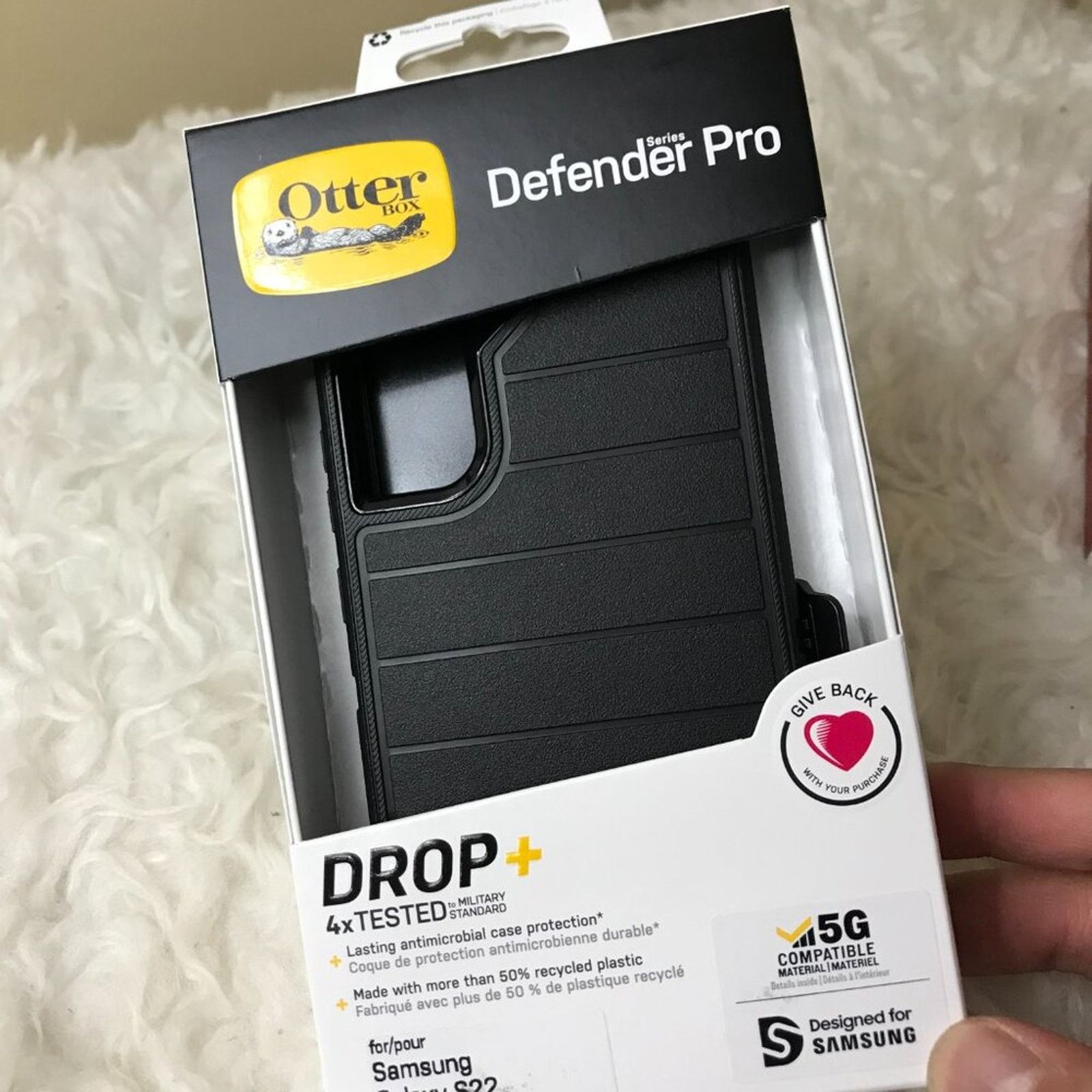 Other New OtterBox Defender Pro case for Samsung Galaxy S22 Phone Size ONE SIZE - 2 Thumbnail