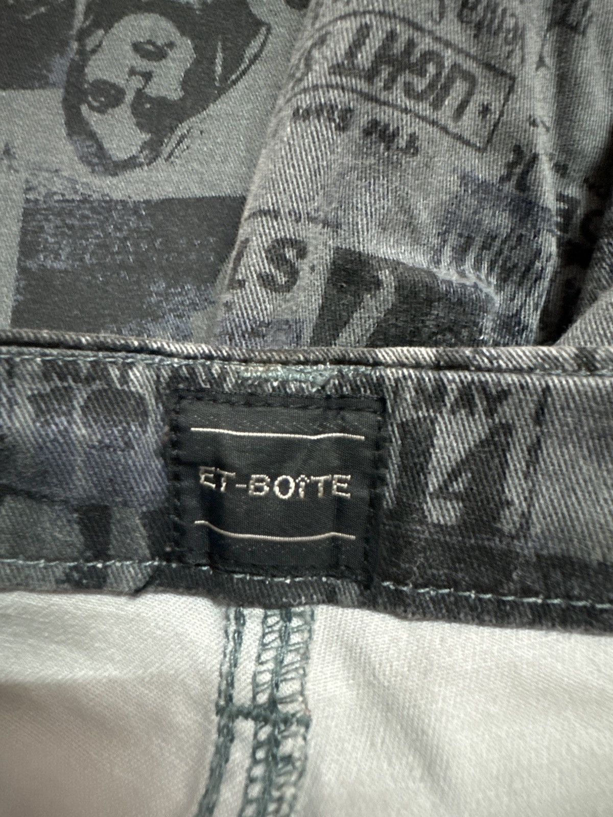 Hysteric Glamour × Japanese Brand Et-Botte sexy Girl The Song of Aban Overprint Pant Size 24" / US 00 / IT 34 - 14 Thumbnail