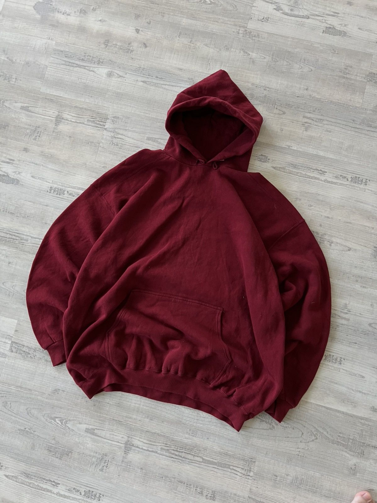 Nike Vintage RARE 90’s Nike Blank Essential Sweatshirt Hoodie Size US XXL / EU 58 / 5 - 2 Thumbnail