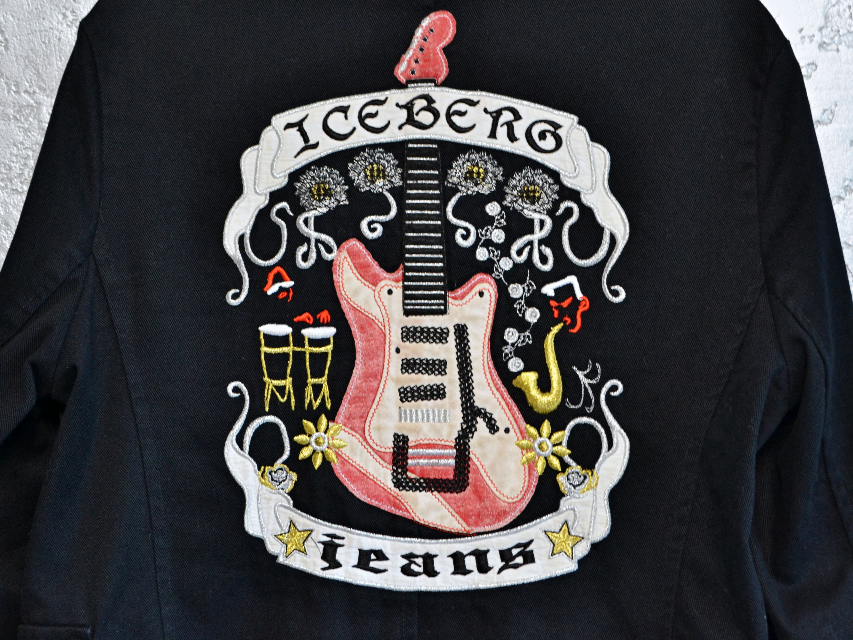 Iceberg ICEBERG Jeans Vintage Women Black Denim Jacket Size M / US 6-8 / IT 42-44 - 5 Thumbnail