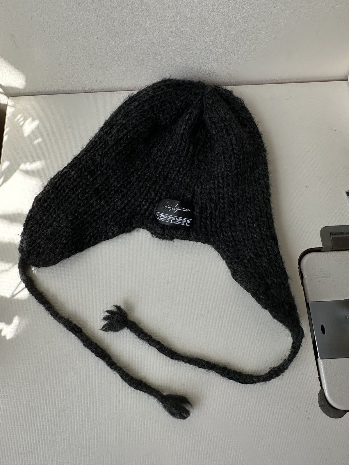 Yohji Yamamoto Yohji Yamamoto beanie hat archive earflaps wool pour homme Size ONE SIZE - 1 Thumbnail