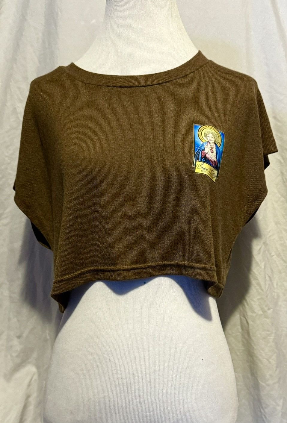 Other Saint Betty, The Golden, Custom, Knit, Sleeveless Crop Top Size M / US 6-8 / IT 42-44 - 14 Thumbnail