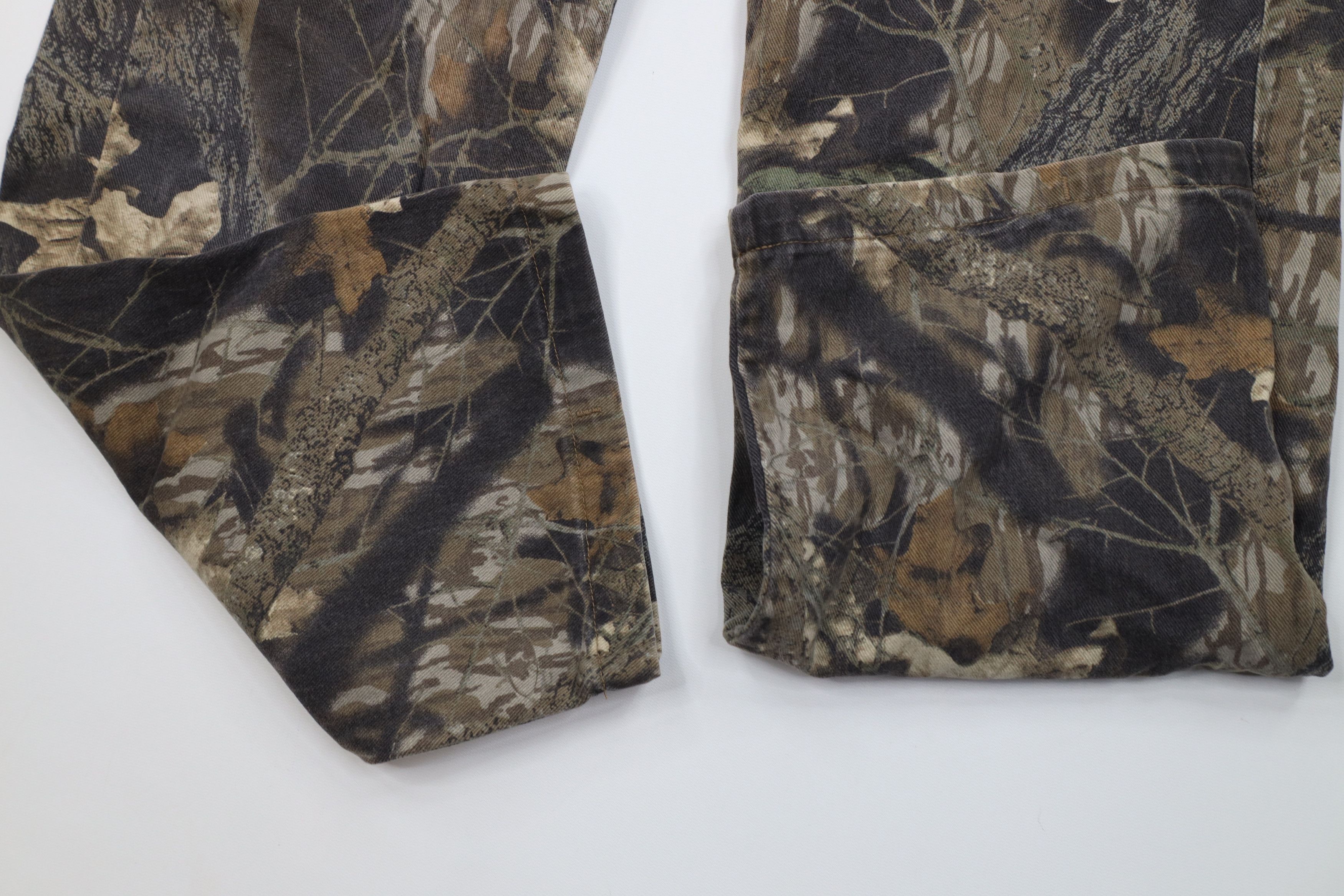 Mossy Oaks Vintage 90s Mossy Oak Camouflage Wide Leg Cargo Pants USA Size US 36 / EU 52 - 5 Thumbnail