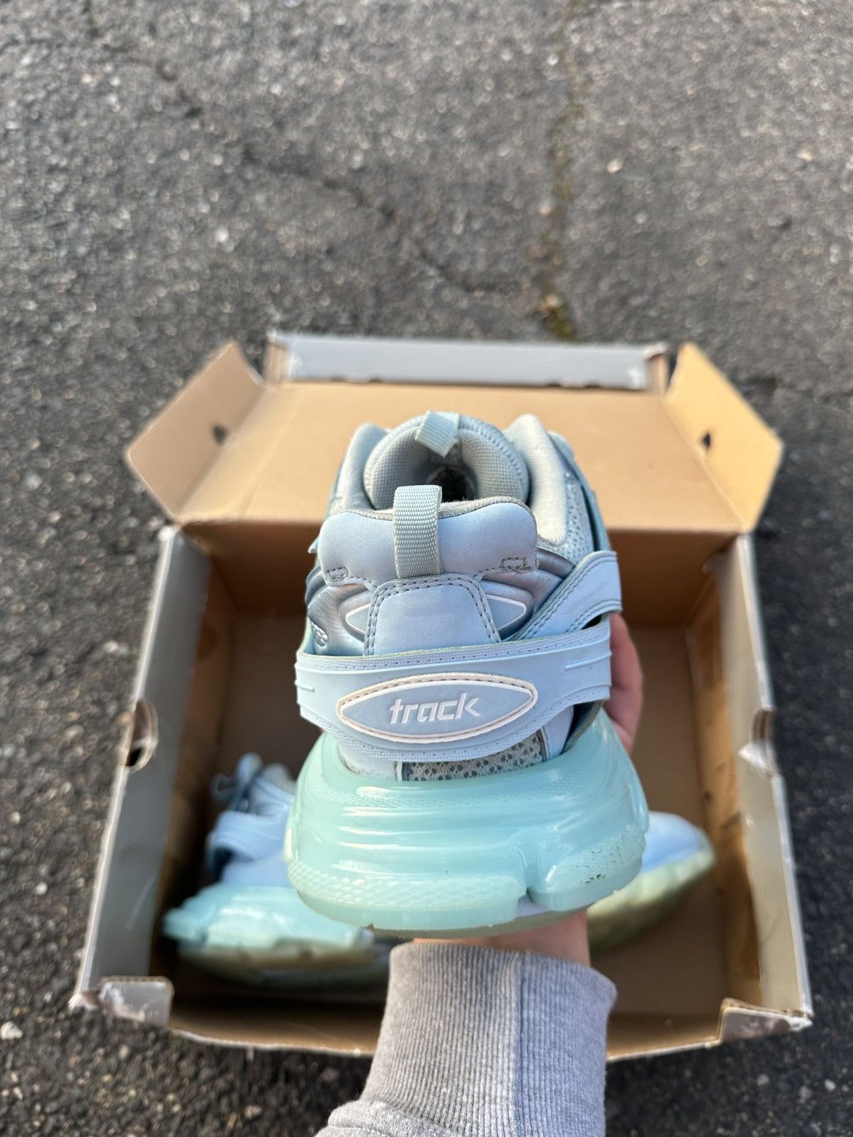 Balenciaga Balenciaga Track Blue Gel Size US 11 / EU 44 - 12 Thumbnail
