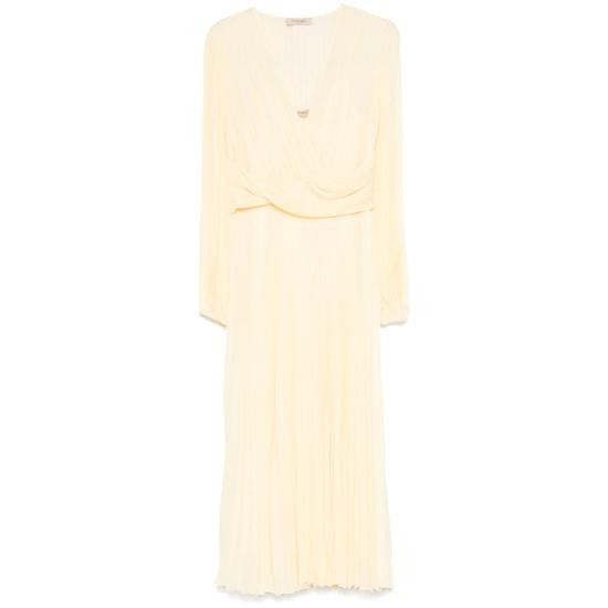 TWINSET TWINSET Women Dresses 251TP2330 12143 YELLOW Size M / US 6-8 / IT 42-44 - 1 Thumbnail